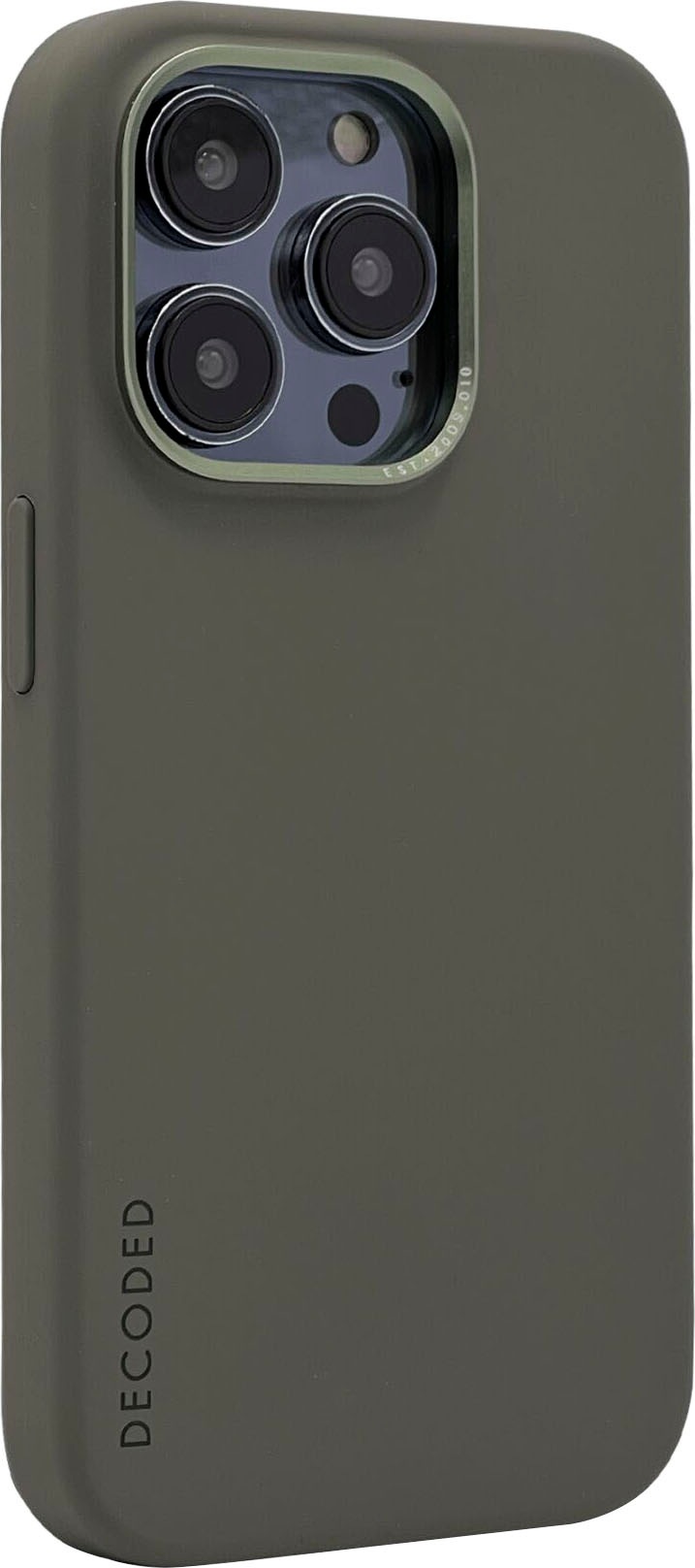 DECODED Smartphone-Hülle »AntiMicrobial Silicone Backcover iP 14 Pro Max«, iPhone 14 Pro Max