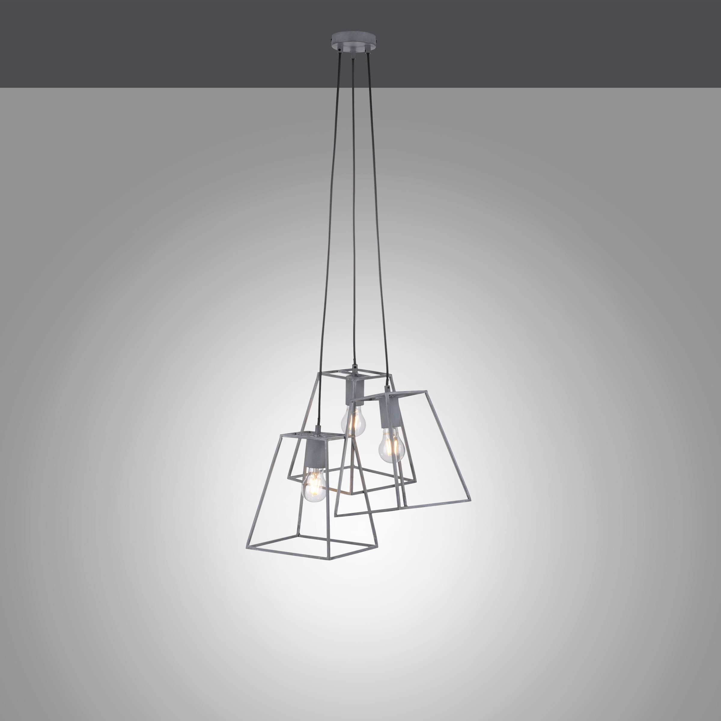 JUST LIGHT Pendelleuchte »PELETTON« E27 1 Stk. ExklusiveE27 ,