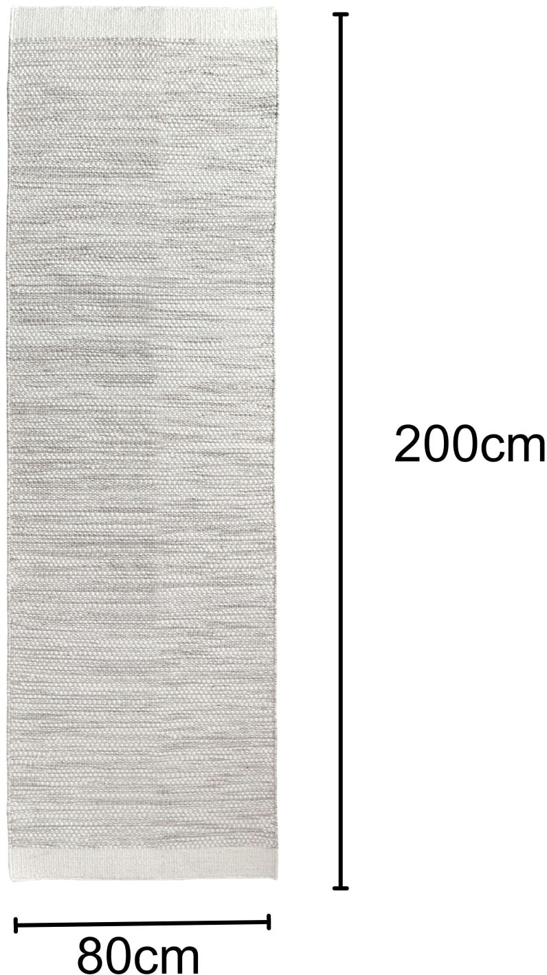 Myflair Möbel & Accessoires Wollteppich »WOOLY DREAM«, rechteckig, 10 mm Höhe, handgewebter Wendeteppich, meliert, reine Wolle, Wohnzimmer