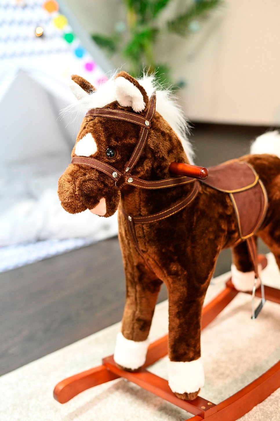 Knorrtoys® Schaukelpferd »Brauny«