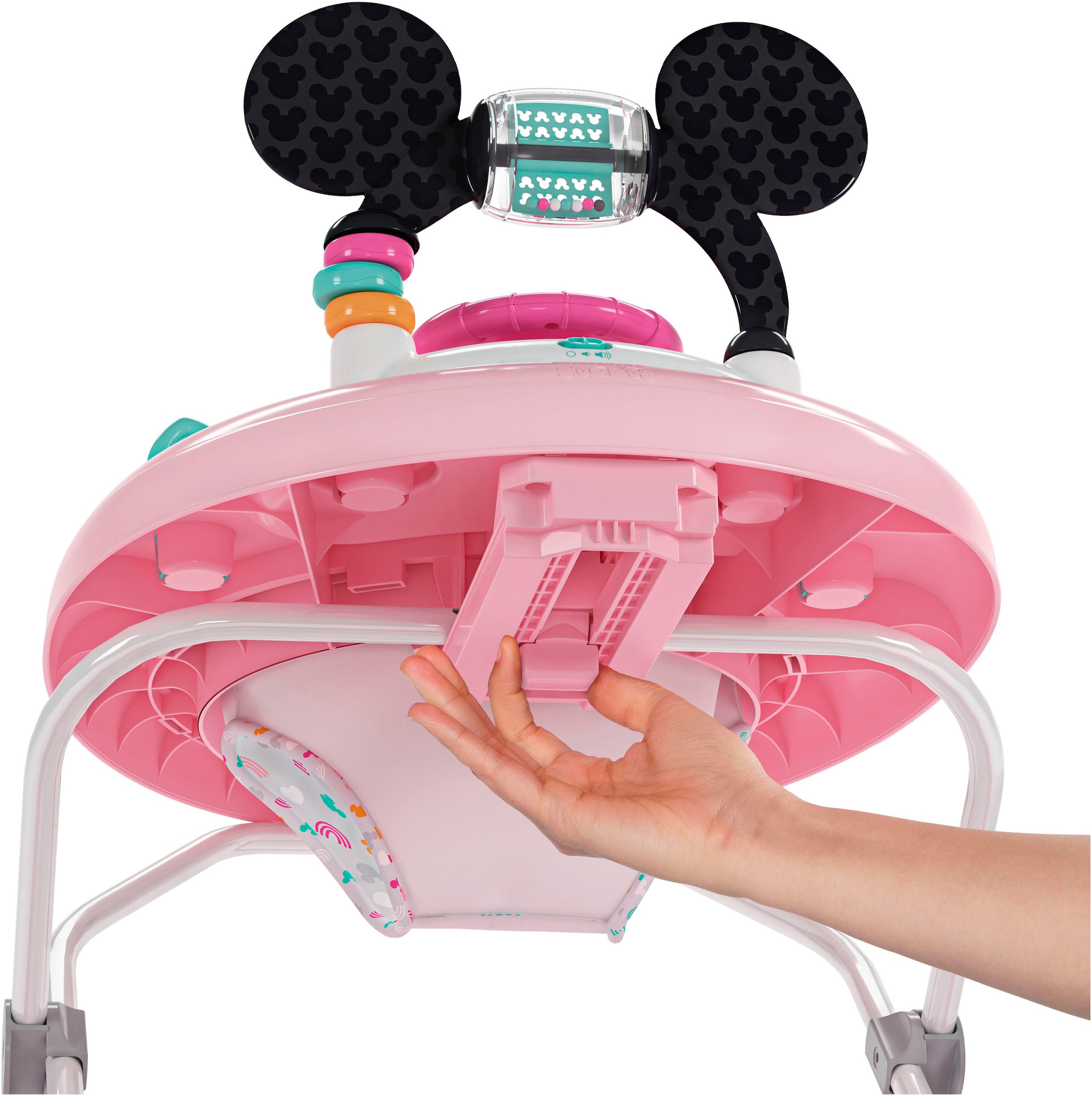 Bright Starts Lauflernhilfe »MINNIE MOUSE Tiny Trek™ Walker, Forever Besties™, 2-in-1 Walker«, mit Licht und Sound