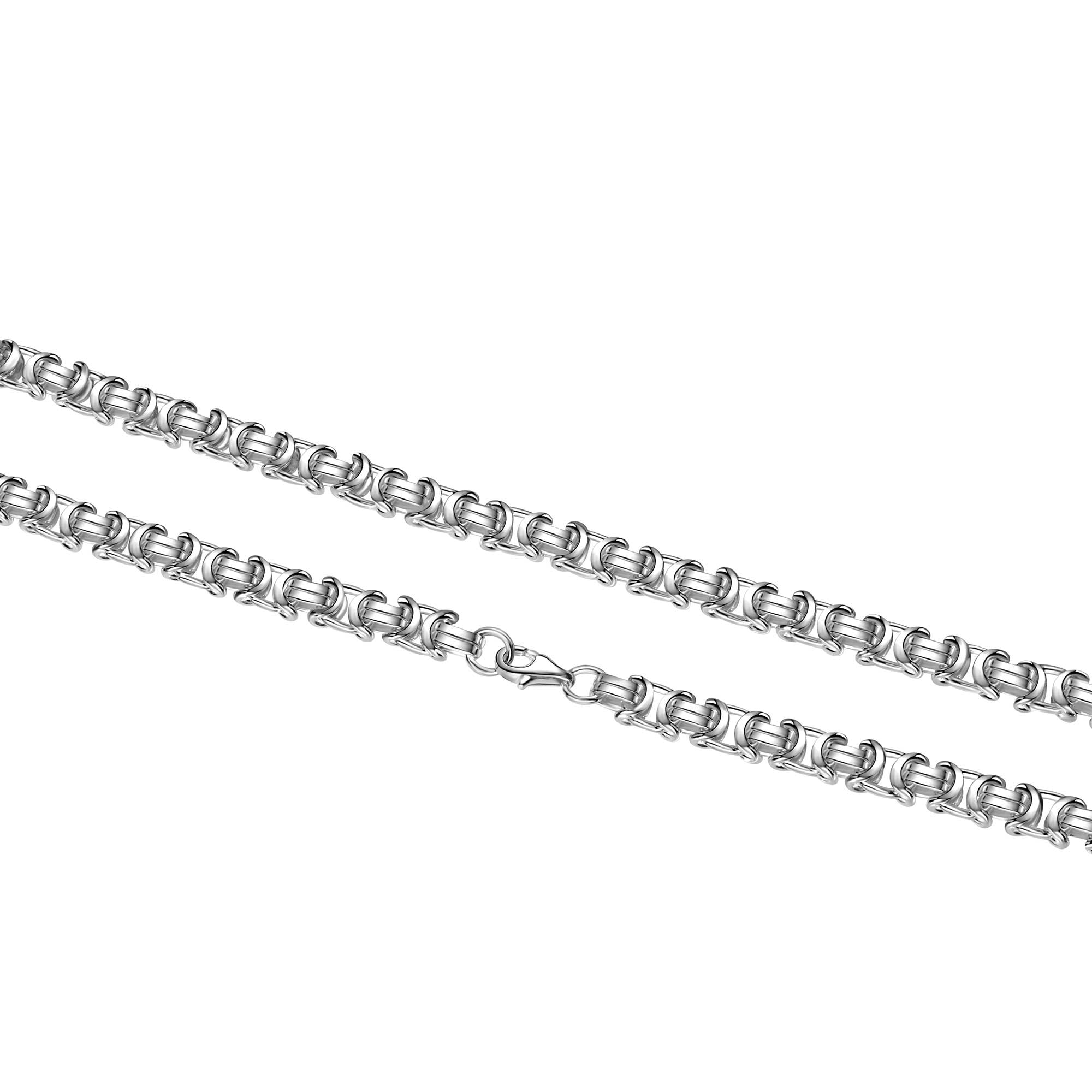 Vivance Collierkettchen »925/- Sterling Silber weiß Etruskerkette 60 cm«