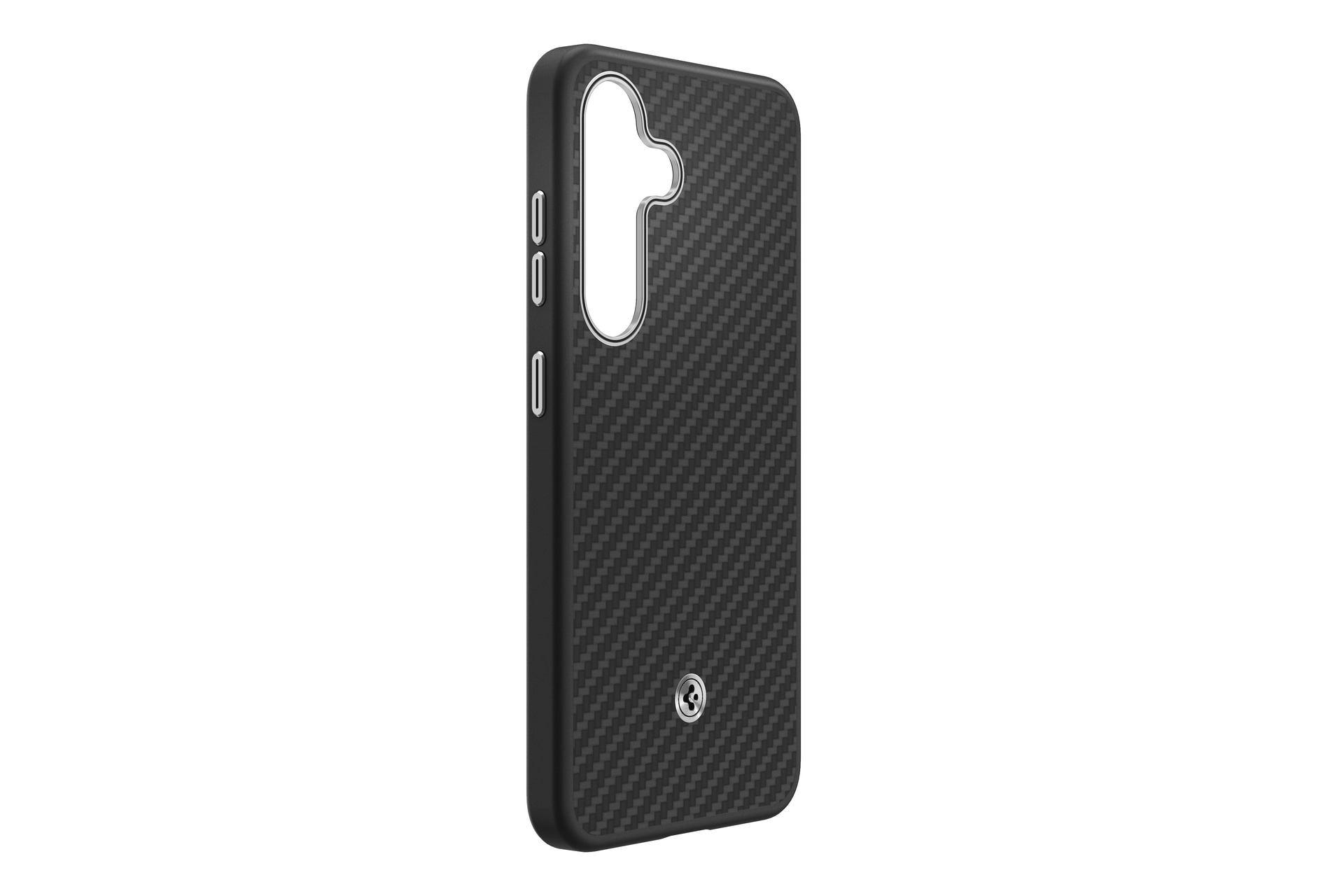 Samsung Handyhülle »Designed for Samsung Spigen Enzo Aramid Case with Magnet für S25+«, Samsung Galaxy S25+, Backcover, Schutzhülle, Handyschutzhülle, Case, Schutzcase, stoßfest