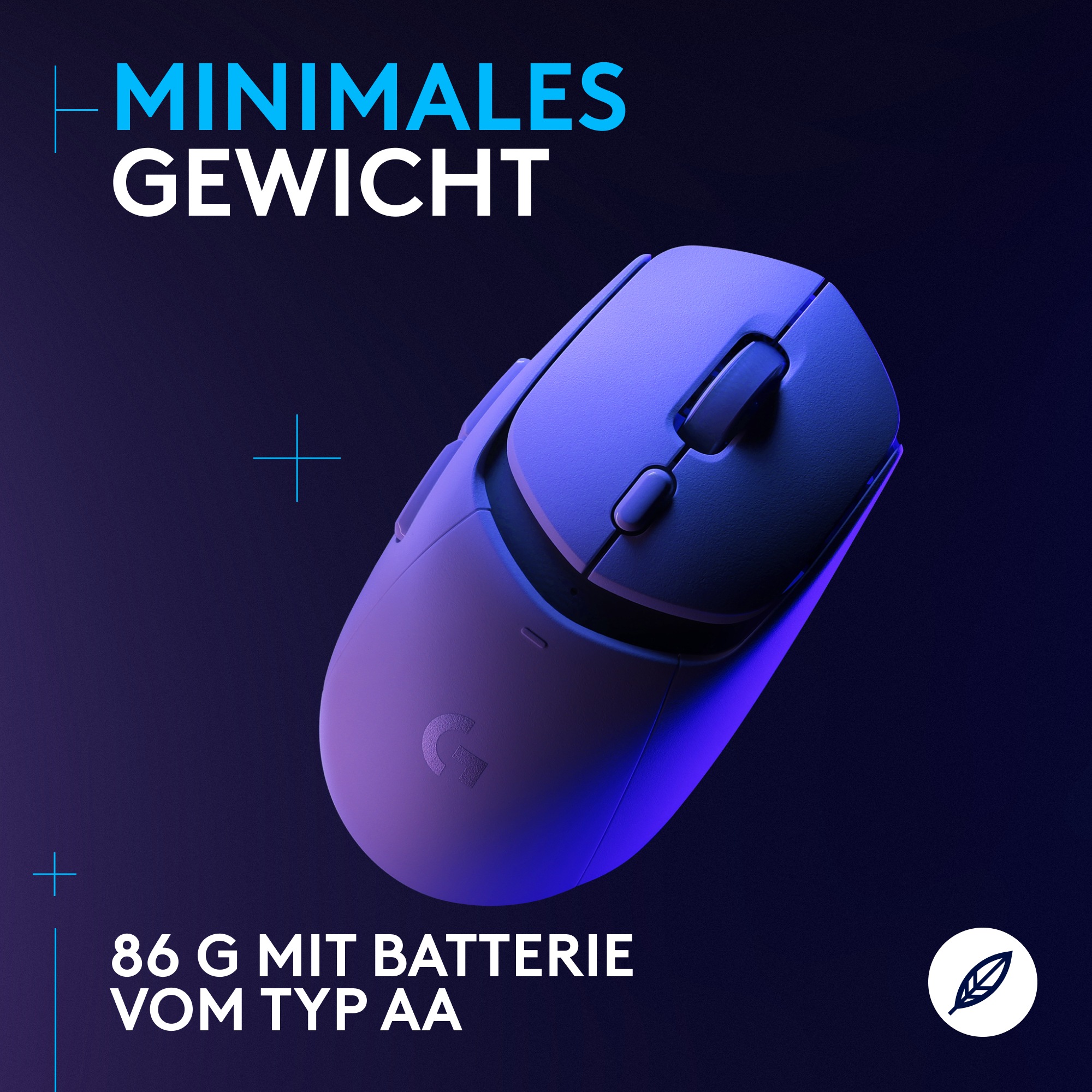 Logitech Gaming-Maus »G309 LIGHTSPEED - WHITE -EER2«, Bluetooth