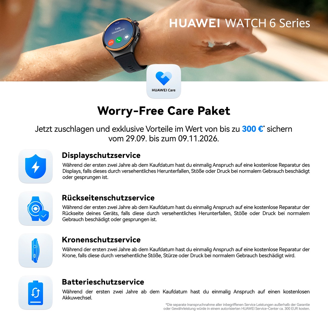 Huawei Smartwatch »Watch 6 Pro 43mm«(/ 1,38 ″) Harmony OS