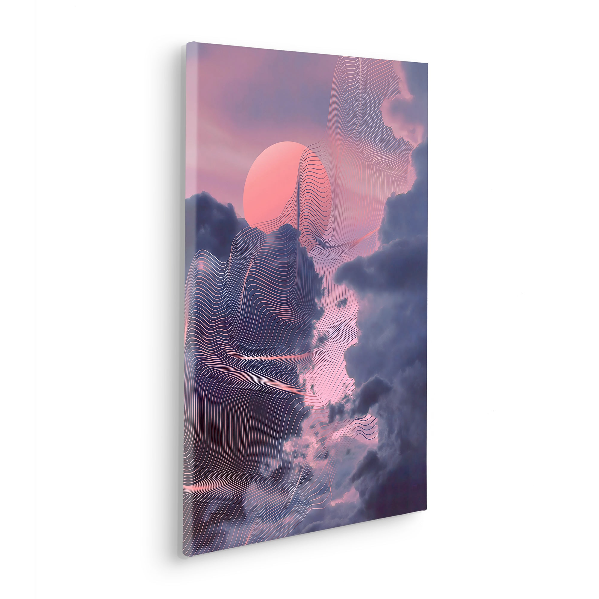 Komar Leinwandbild »Morning Vibes - Größe 40 x 60 cm«, Natur, (1 St.), Keilrahmenbild mi Echtholzrahmen