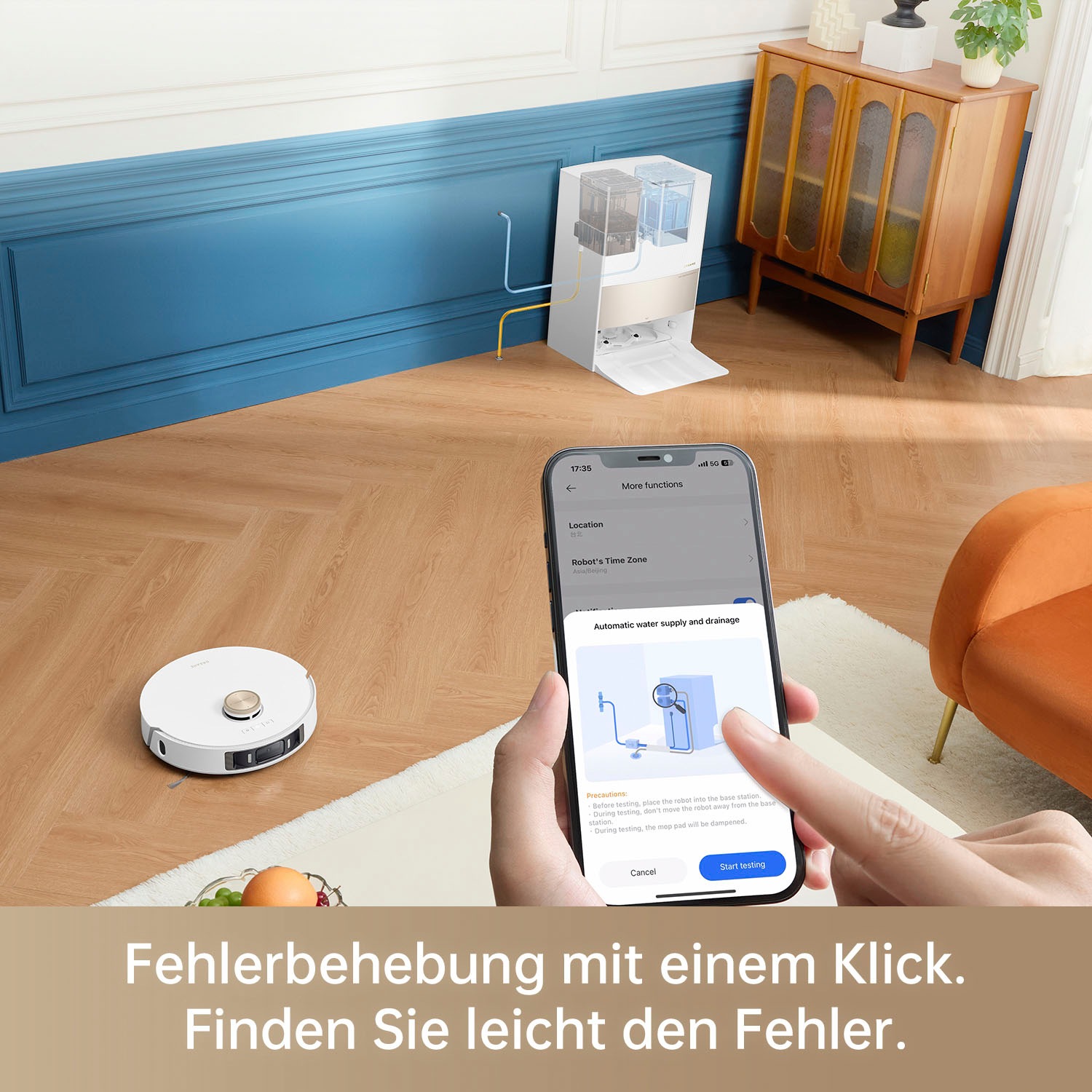 Dreame Staubsaugerrohr »Wasseranschluss-Kit für den L20 Ultra/L20 Complete«
