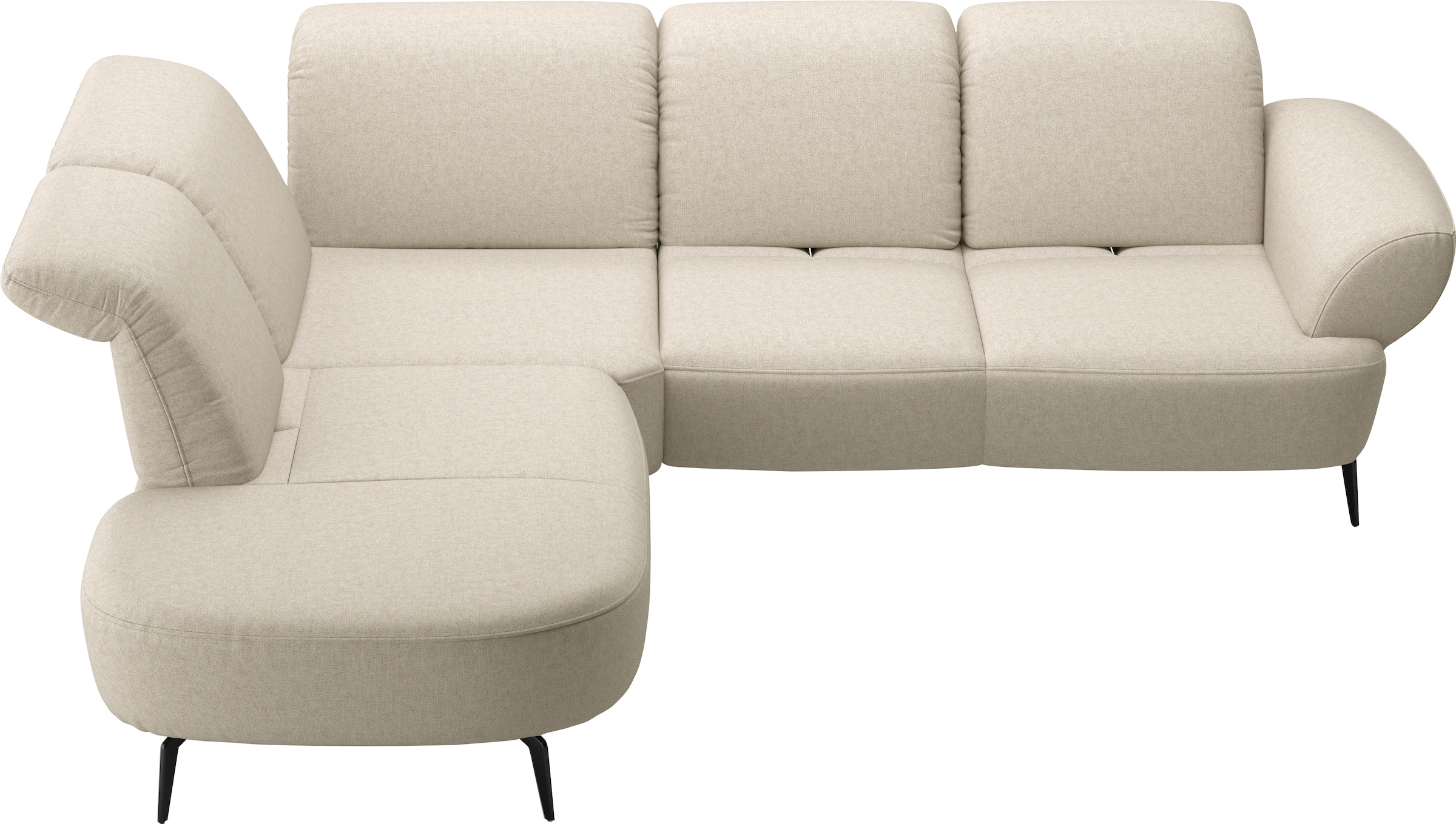 sit&more Ecksofa »Dance«, inkl.System Click&Seat und Sitztiefenverstellung günstig online kaufen