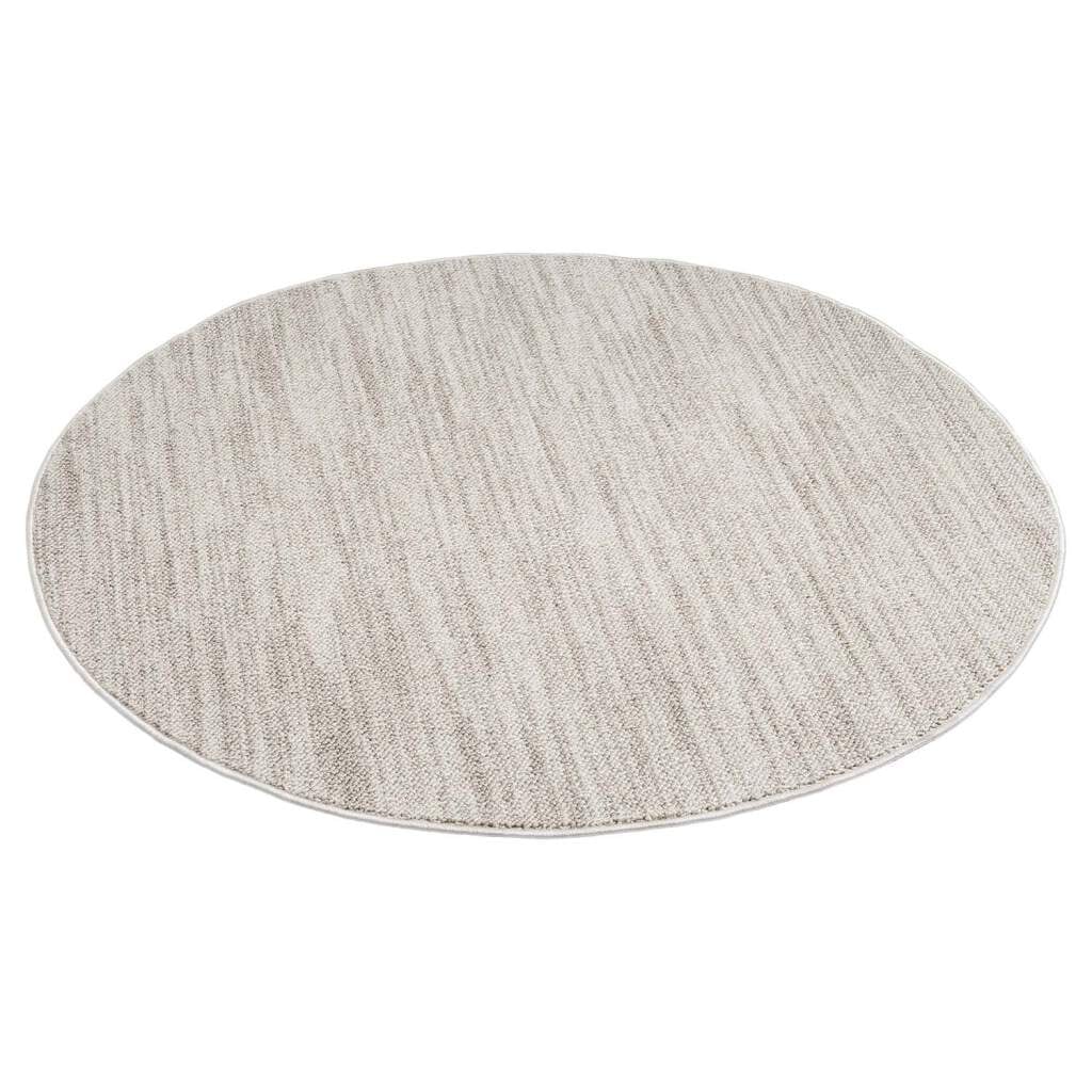 Carpet City Teppich »CLASICO 0052«, rund, 11 mm Höhe, Kurzflor, Hochtief-Muster, Boho, Wohnzimmer