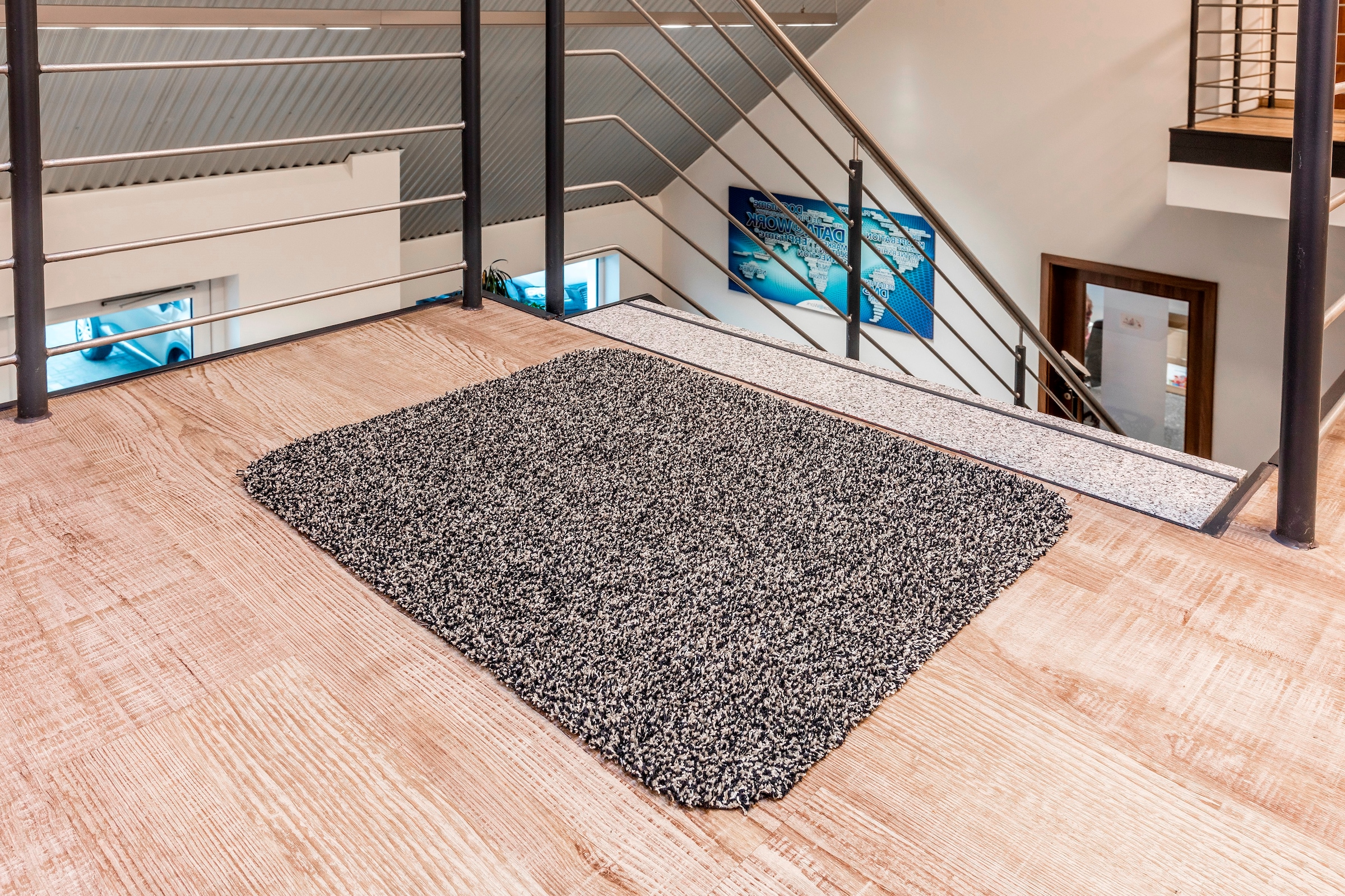 ASTRA Fußmatte »Saugstark 601« rechteckig 9 mm Höhe Schmutzfangmatte, In -und Outdoor geeignet