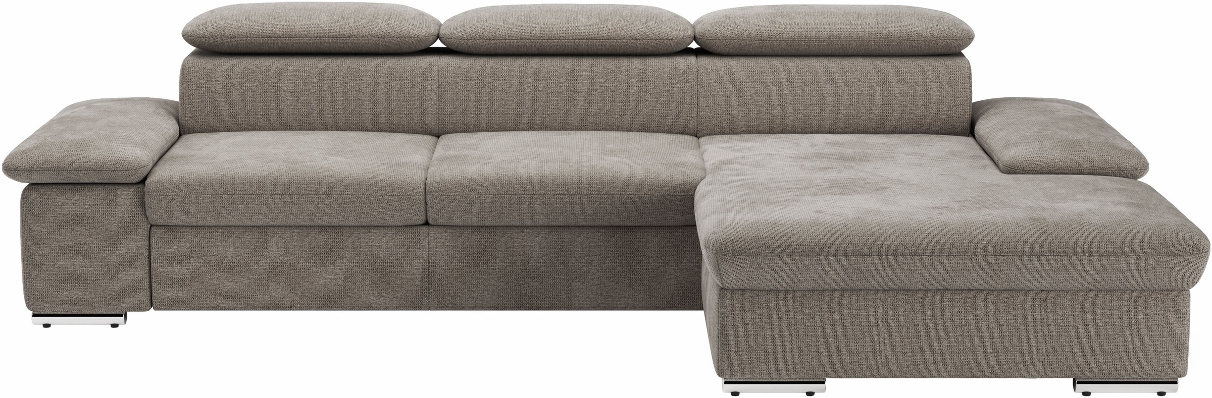 sit&more Ecksofa »Valantine L-Form«, inkl. Kopf- und Armteilverstellung, wahlweise mit Bettfunktion