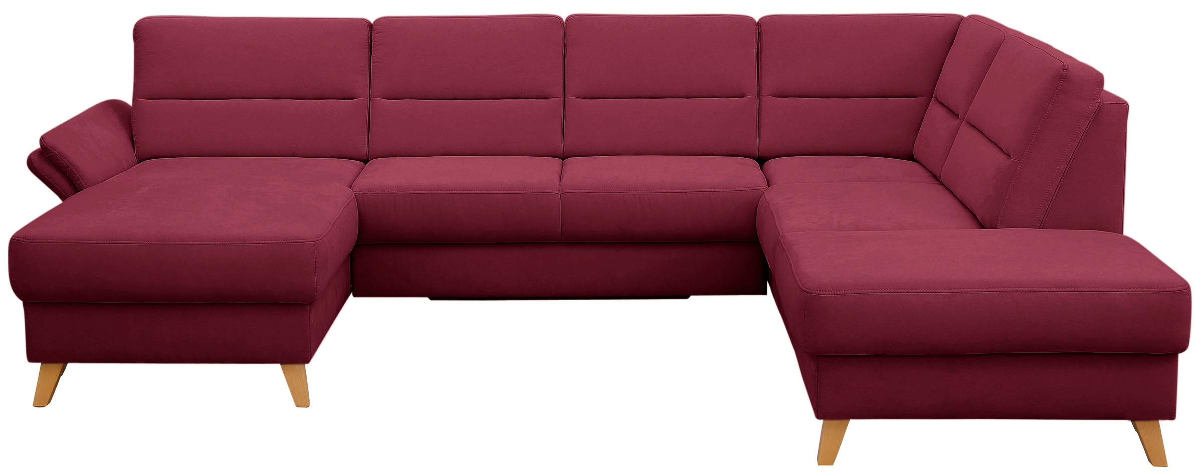 Home affaire Wohnlandschaft »Westerland U-Form« Federkern, wahlweise Bettfu günstig online kaufen