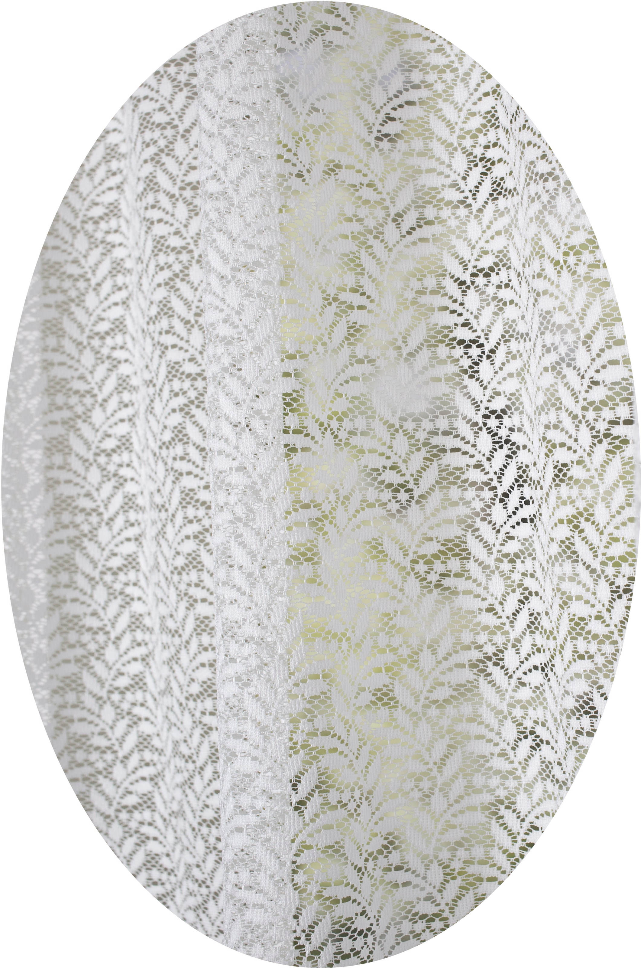 HOME WOHNIDEEN Vorhang »PANILIA«, (1 St.), Kombibandschal PANILIA mit Raschelspitze