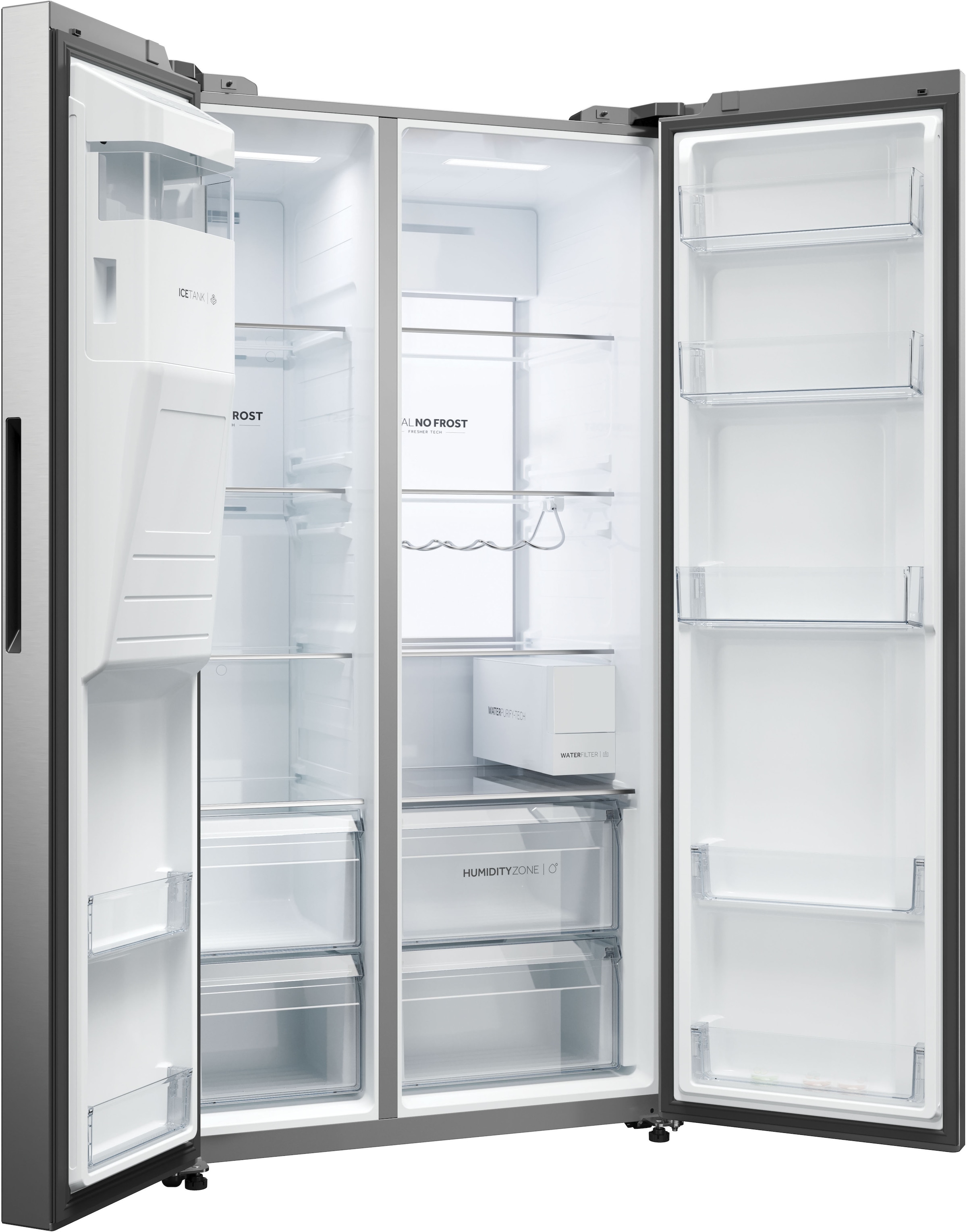 Haier Side-by-Side SBS SERIES 7 »HSW79F18CIMM«, Smart Home: Optionale Steuerung per App und Wi-Fi