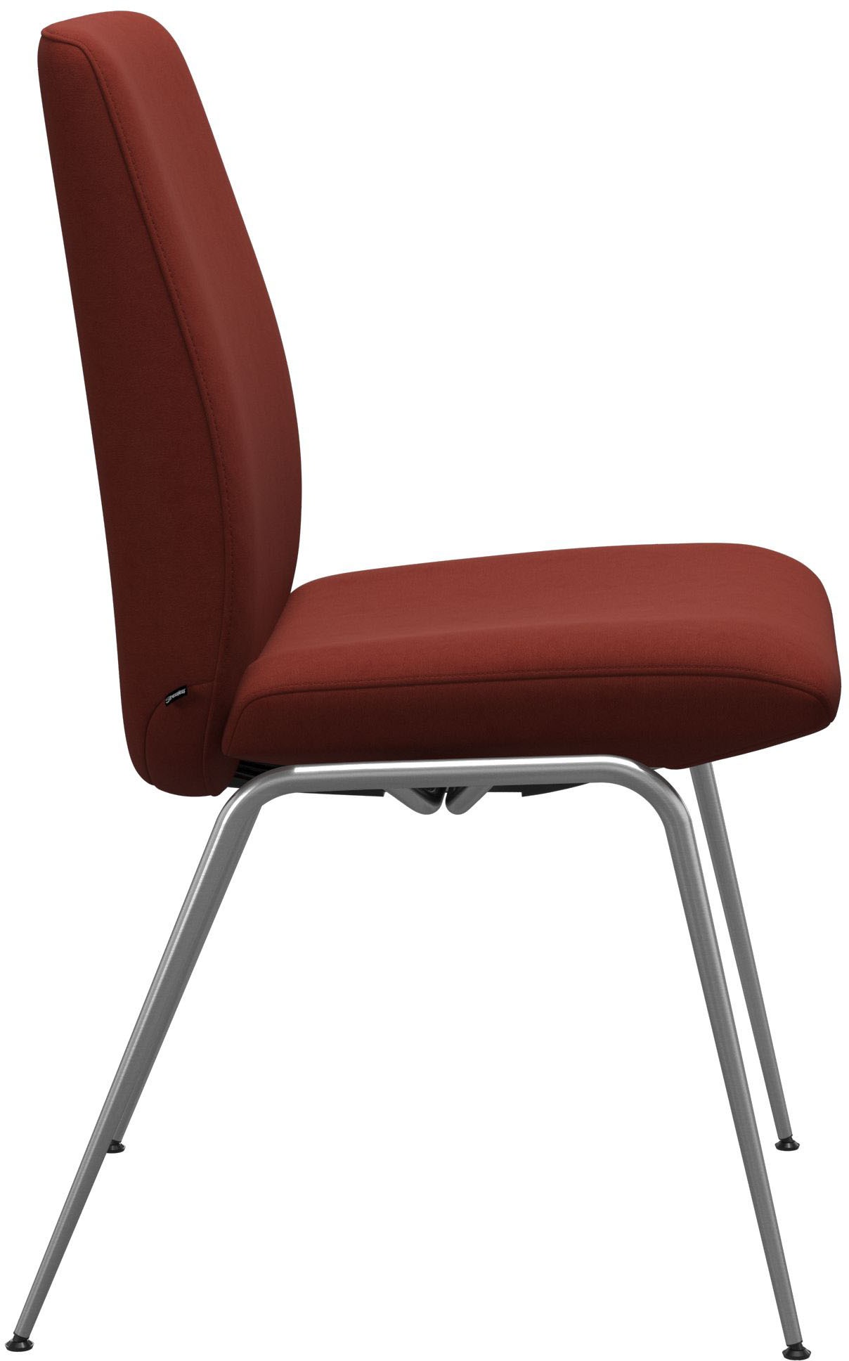 Stressless® Polsterstuhl »Laurel«, Microfaser DINAMICA, Low Back, Größe L, mit Beinen aus Stahl in Schwarz matt