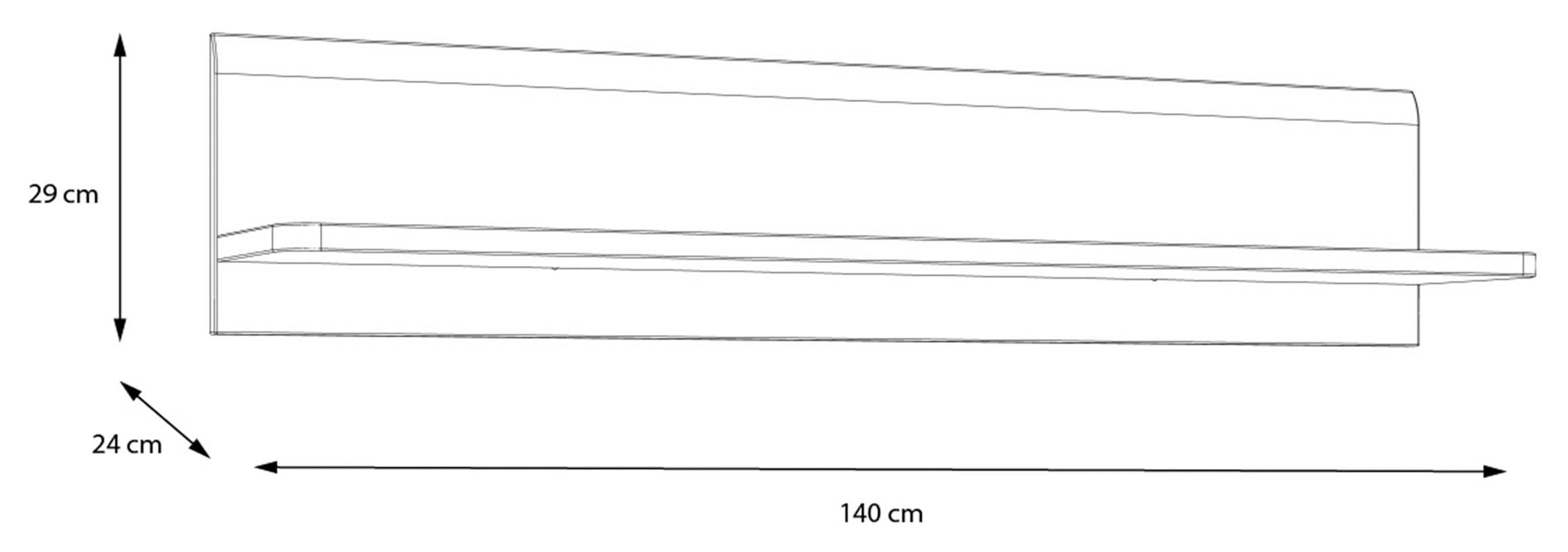 FORTE Wandboard »Attention«