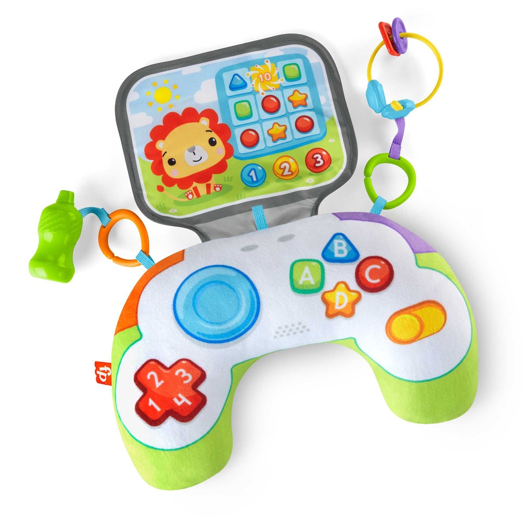 Fisher-Price® Greifspielzeug »Babys Controller Spielkissen«, Sensorik-Spielzeug in der Bauchlage