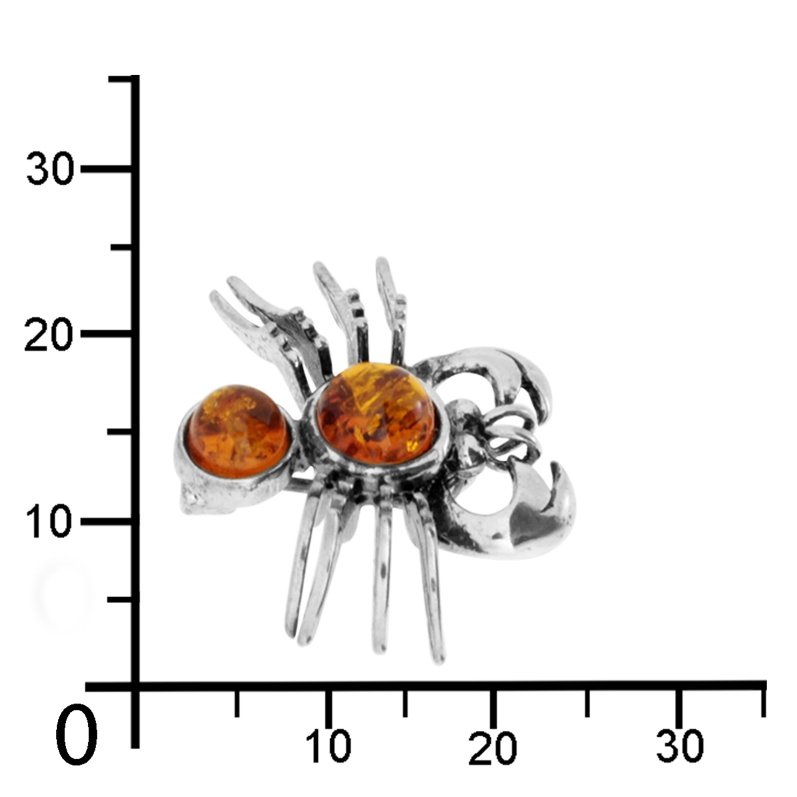 OSTSEE-SCHMUCK Brosche »Ostsee-Schmuck Brosche Krebs Brosche Krebs«