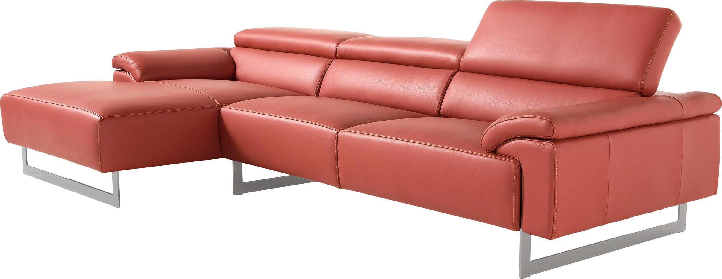 Egoitaliano Ecksofa »Malika, edel und bequem, Designsofa mit hochwertigen B günstig online kaufen