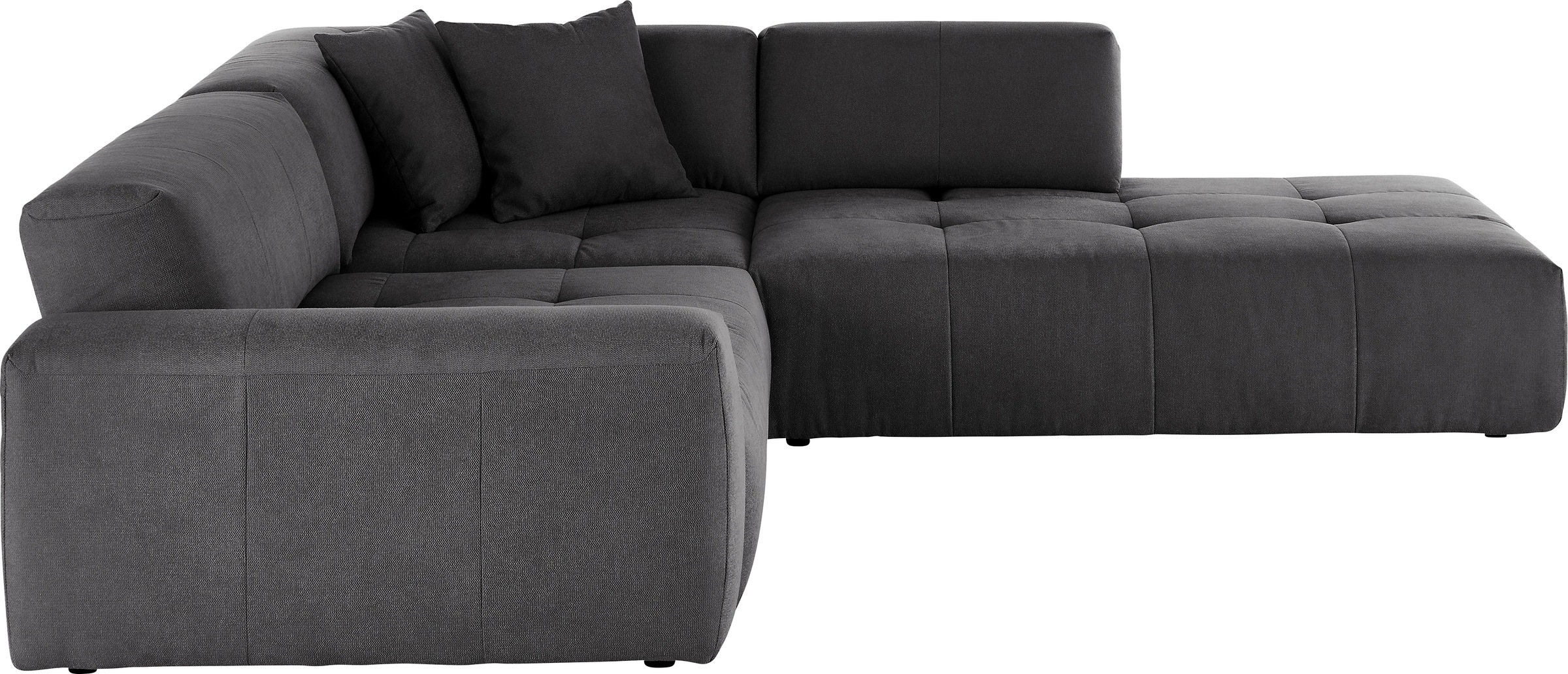 3C Candy Ecksofa »Yoshy Komfortsofa, bequem und modern, hochwertige Verarbeitungsdetails«, Zwei verschiedene Sitztiefen durch verstellbare Rückenlehne, L-Form