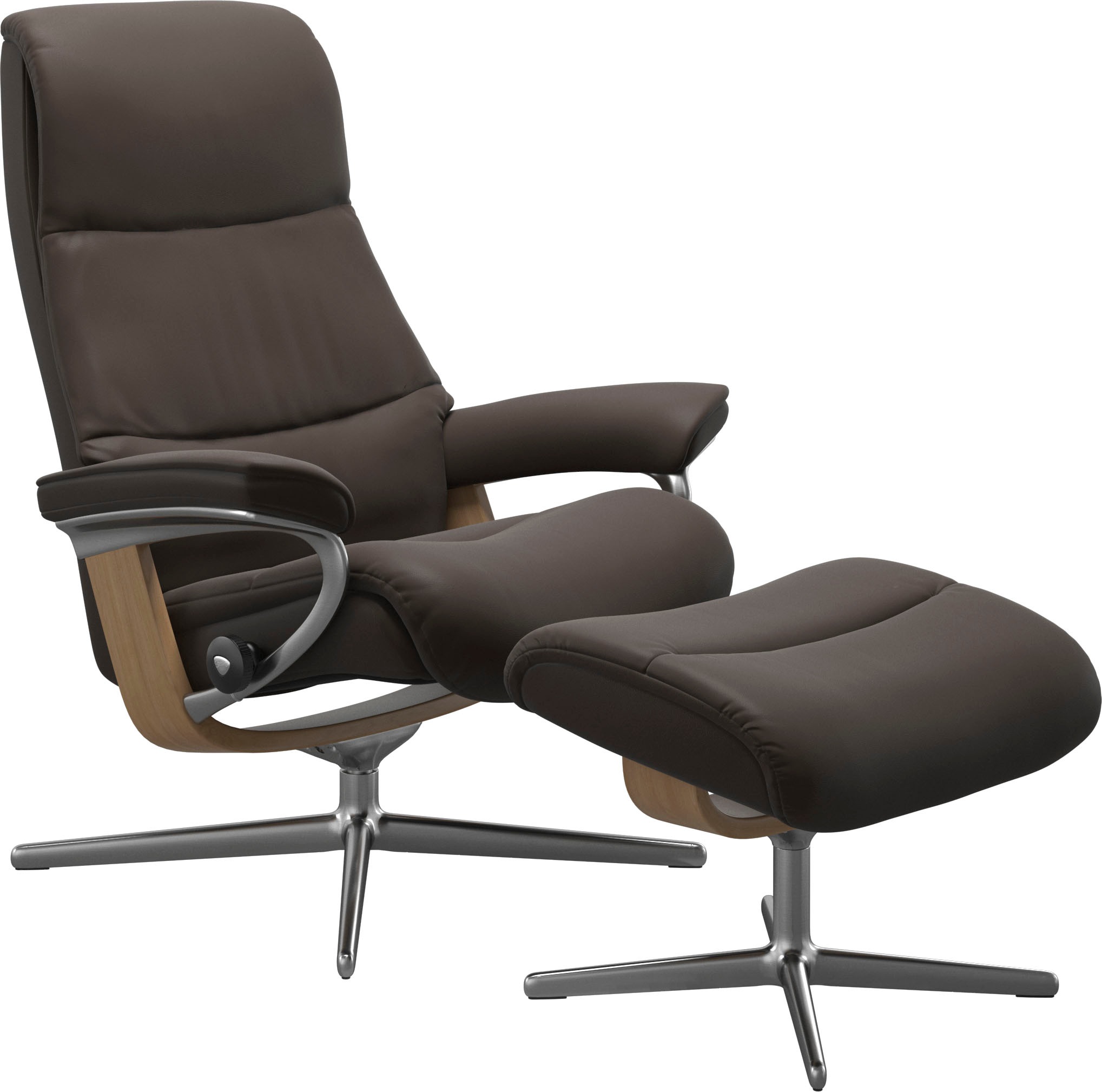 Stressless® Relaxsessel »View«, (Set, Relaxsessel mit Hocker), mit Hocker, günstig online kaufen