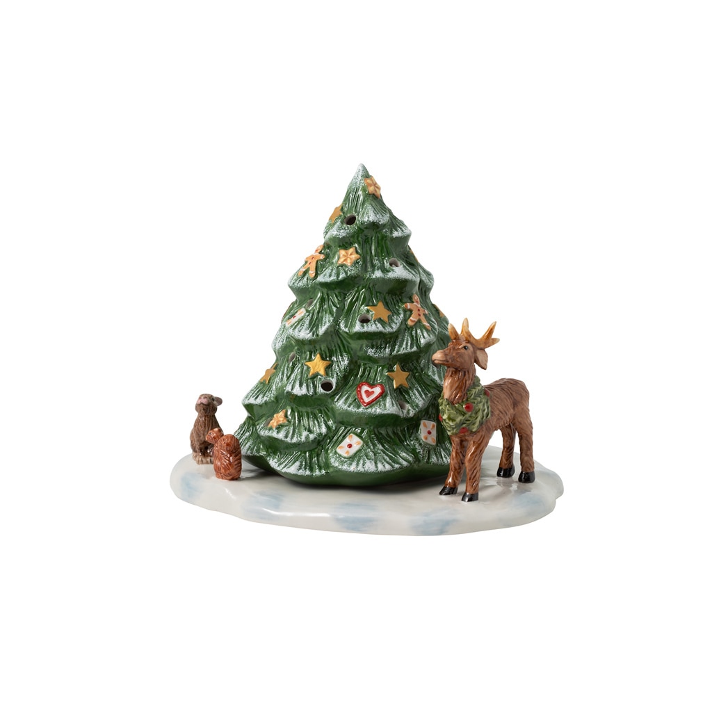 Villeroy & Boch Weihnachtsfigur »Dekofigur Weihnachtsbaum mit Waldtieren Ch günstig online kaufen