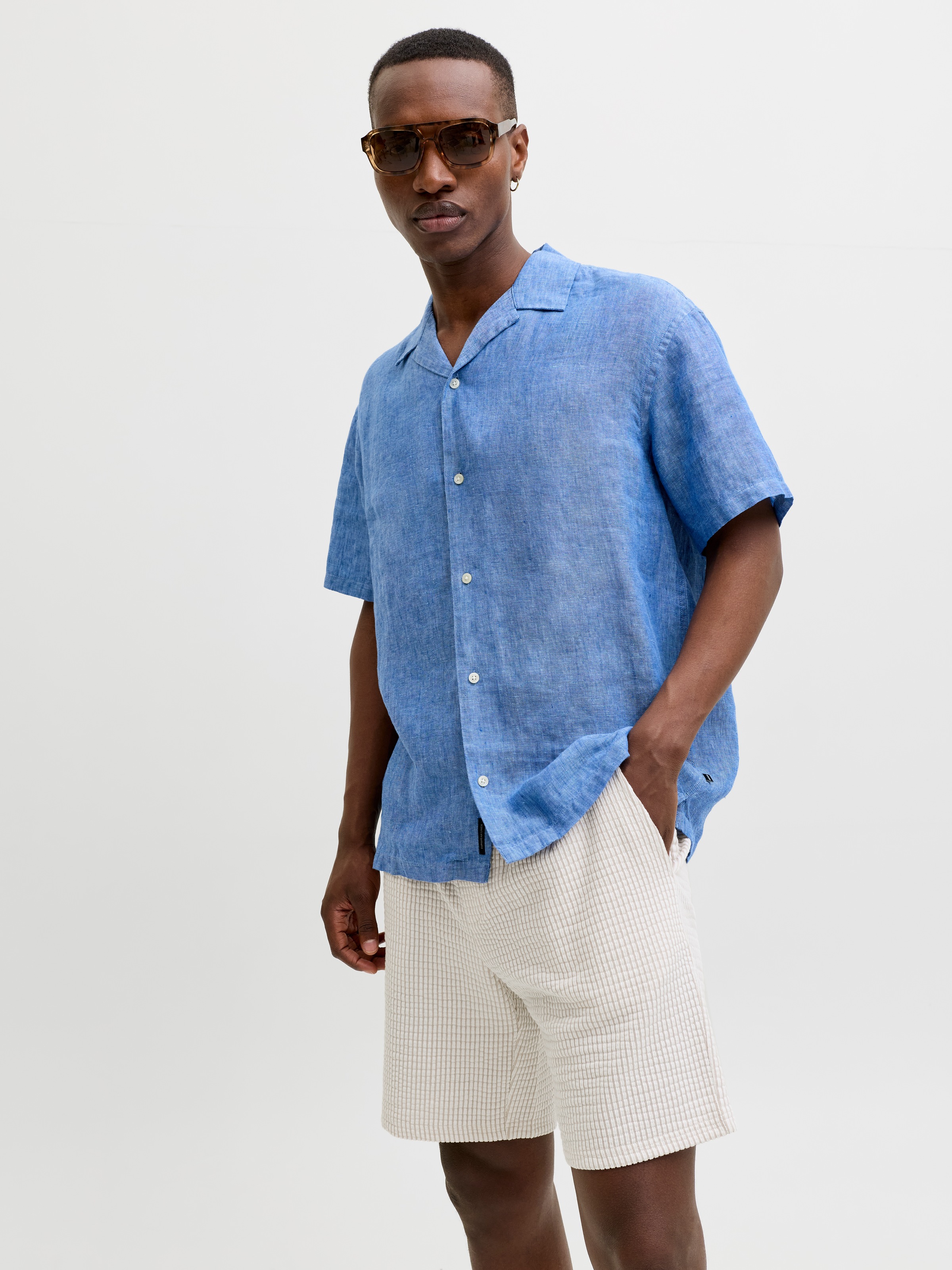 Jack & Jones Shorts »JPSTKARL MAY JOGGER SHORTS REG RET«  aus Baumwollmischung, mit elastischem Bund, in Stretch-Qualität
