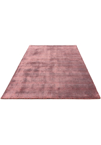 Designteppich »Designer Streifen Rosso 201 x 142 cm«, rechteckig