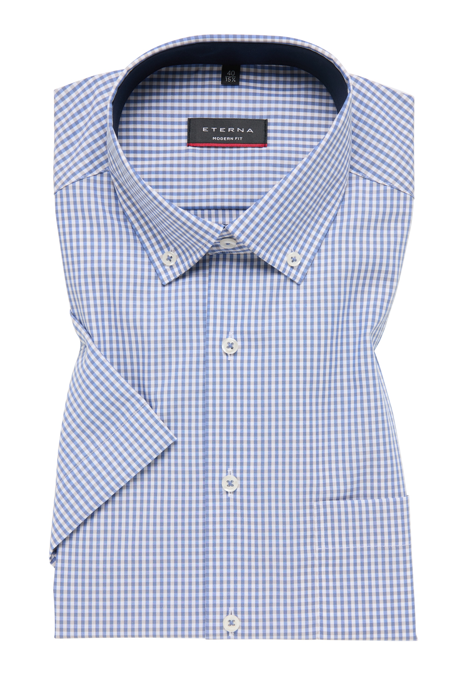Eterna Kurzarmhemd »MODERN FIT«, NON IRON (bügelfrei)
