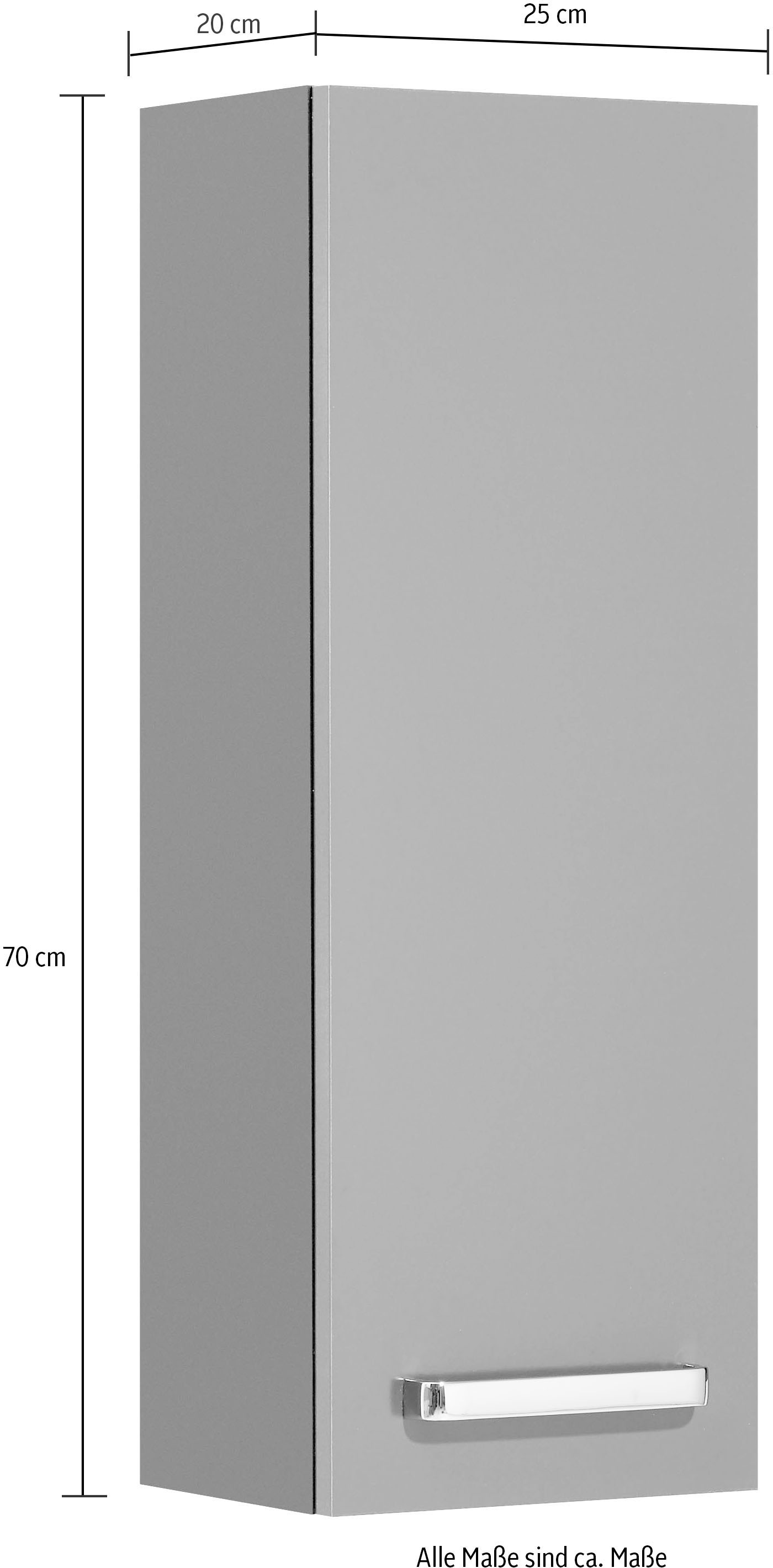 Saphir Badmöbel-Set »Quickset 311 7-teilig, Waschbeckenunterschrank und LED-Spiegelschrank«, (Set, 7 St.), inkl. Türdämpfer, Badezimmer-Set ohne Waschbecken, Badezimmer Schrank