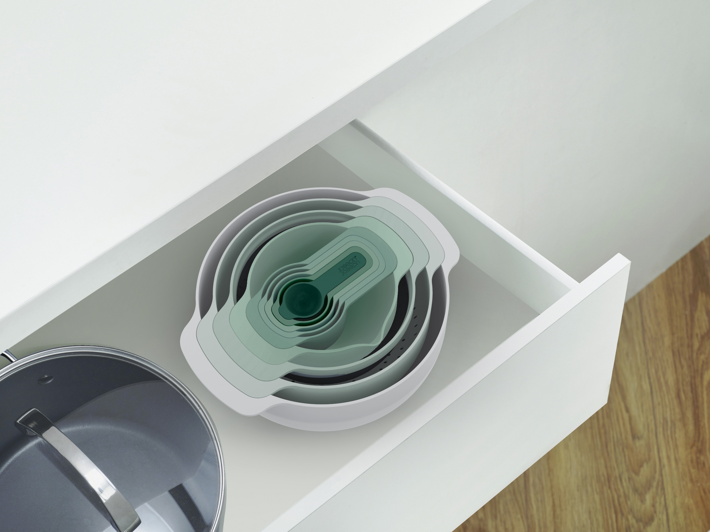 Joseph Joseph Schüssel »Nest 9 Plus«, 9 tlg., aus Kunststoff, platzsparendes Design