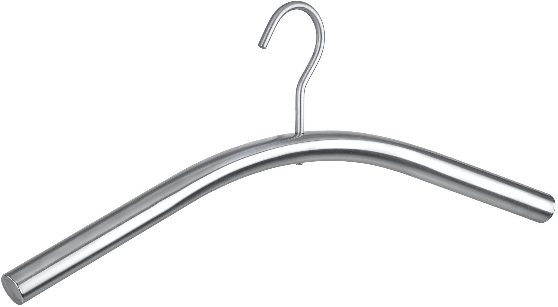 WENKO Kleiderbügel »Modell Dry«, (Set, 4 tlg.), Bügel aus rostfreiem Edelstahl, für Garderobe und Kleiderschrank