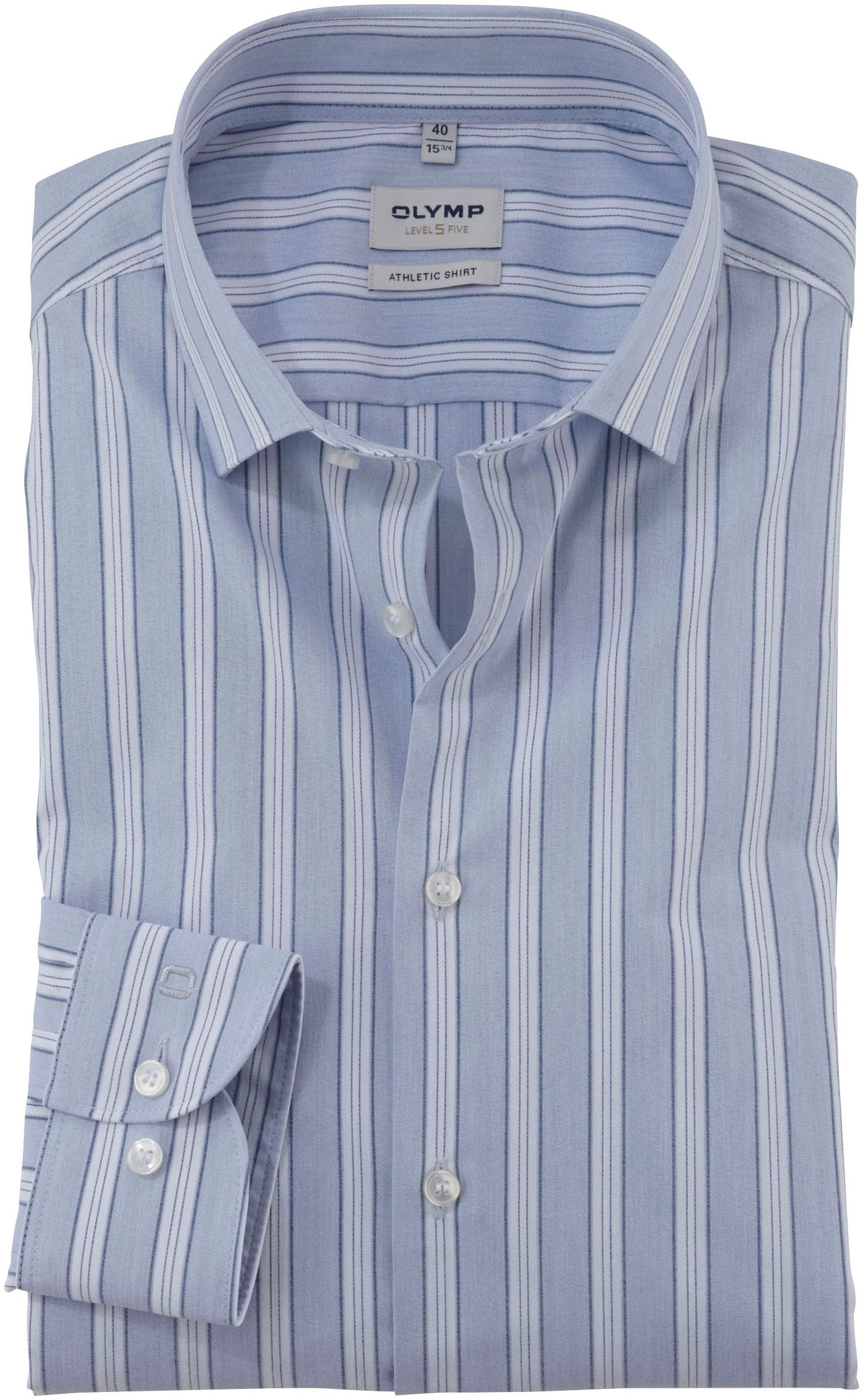 OLYMP Businesshemd »Level 5« im modischen Streifendesign