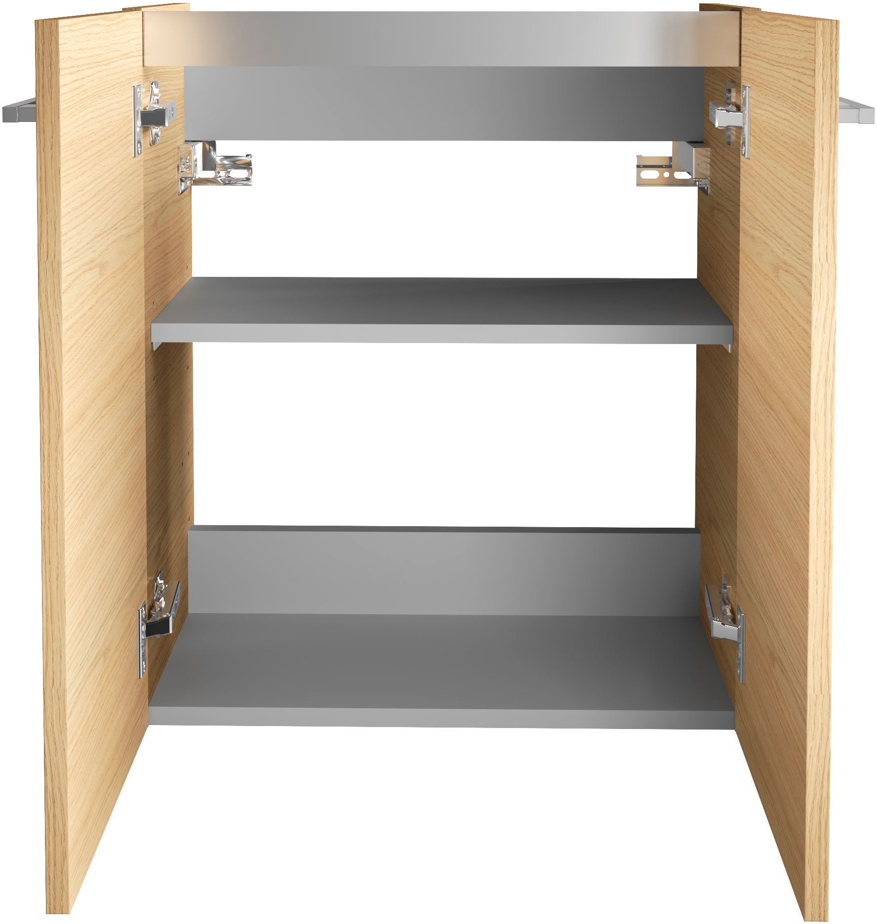 FACKELMANN Waschbeckenunterschrank »SBC«, Badmöbel für Gäste-WC, Breite ca. 55 cm