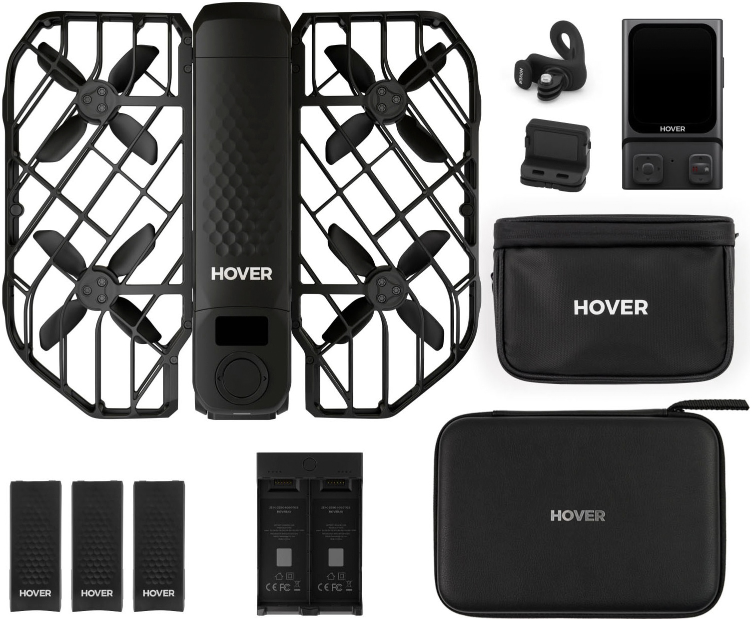 HOVERAir Drohne »X1 Pro (Ultimate Cycling Kit)«