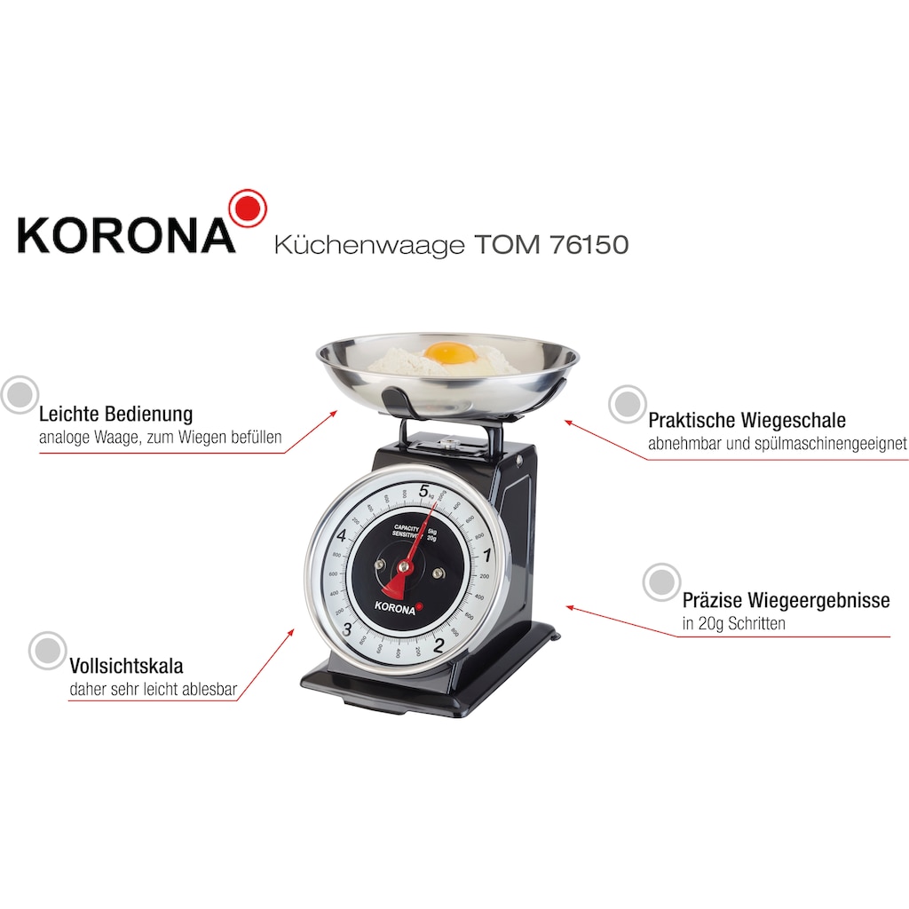 KORONA Küchenwaage »TOM 76150«