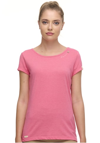 Ragwear T-Shirt »MINT«, mit Logoschriftzug und Zierknopf-Applikation kaufen