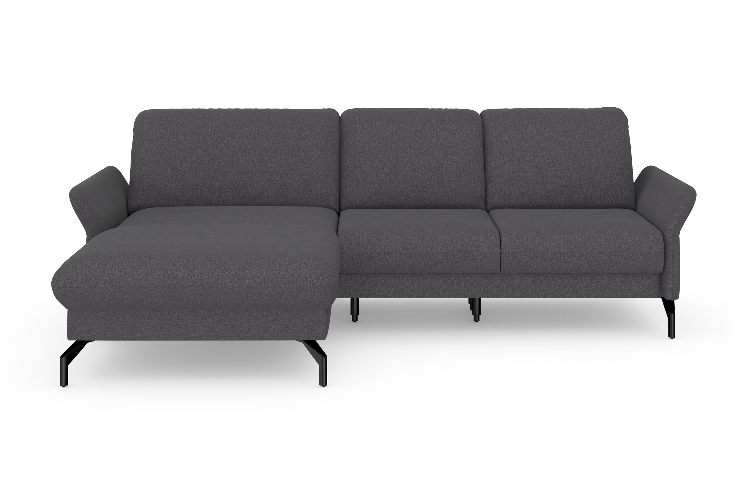 sit&more Ecksofa »Fashion L-Form«, wahlweise mit Kopfteilverstellung und Vorziehsitz, motorisch