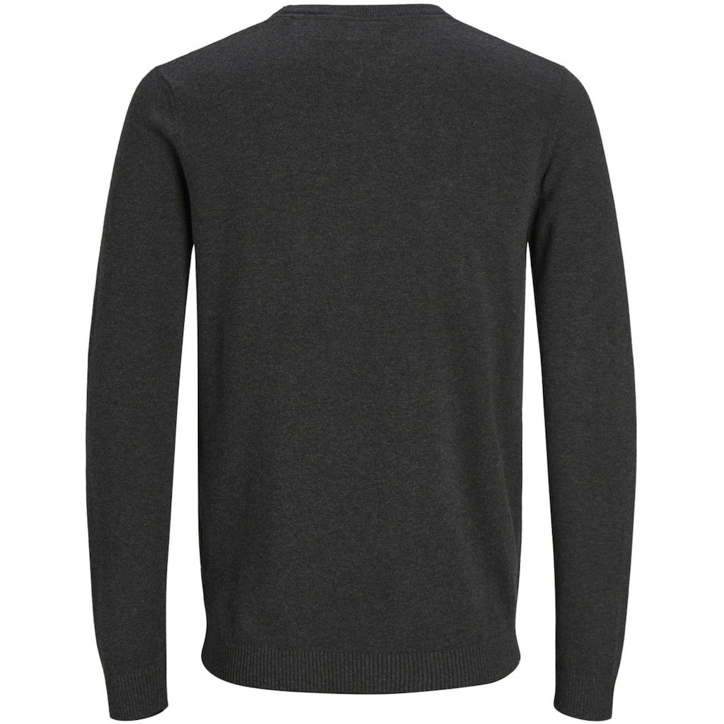 Jack & Jones Rundhalspullover »BASIC KNIT CREW NECK«