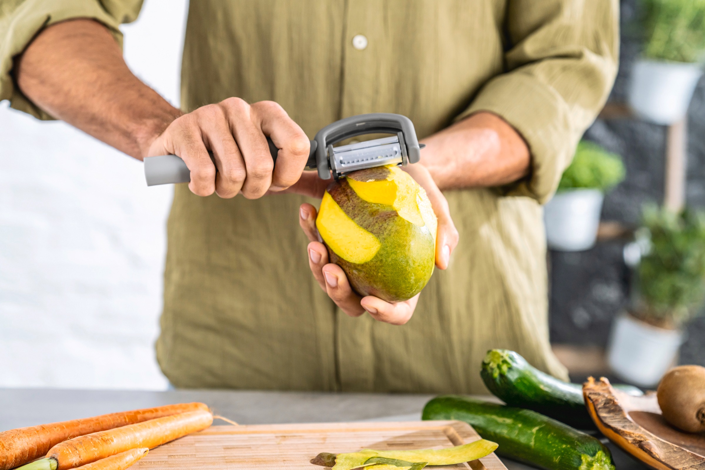 Zwilling Sparschäler »Z-Cut« 5-in-1, Lang- und Querschäler in einem, für Li günstig online kaufen