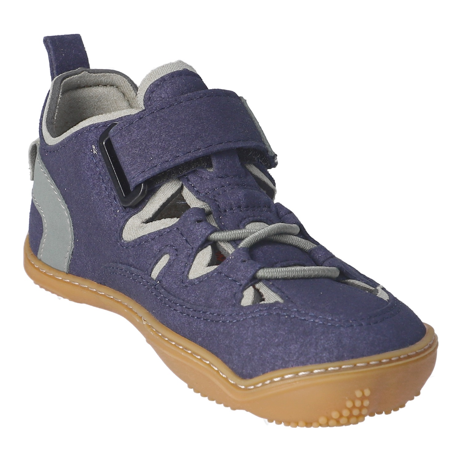 qnuffs Barfußschuh »Lerche«  Sneaker, Halbschuh, Sneaker mit Namenschild an der Ferse