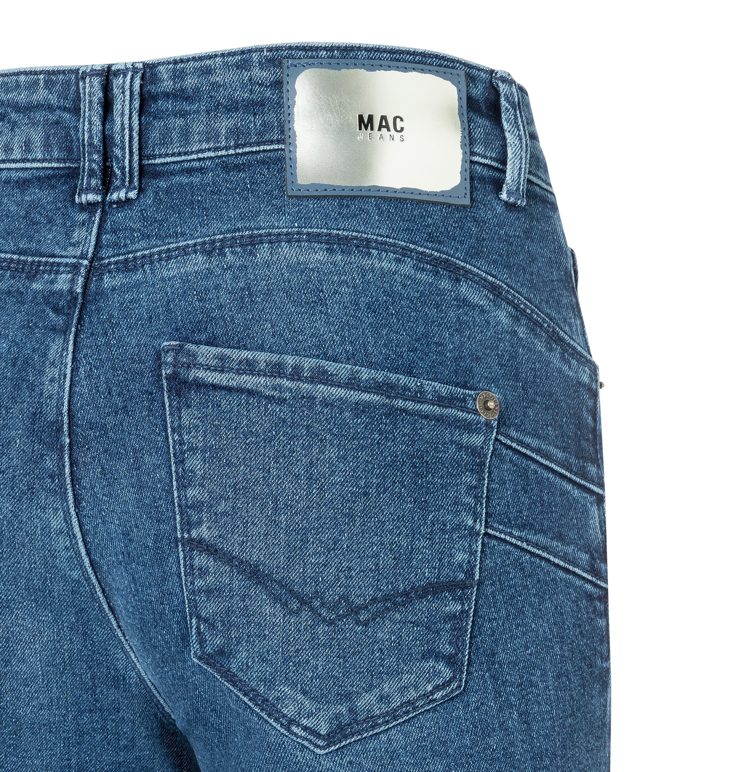 MAC Jerseyhose »Shirt-Hose Palazzo Cropped«