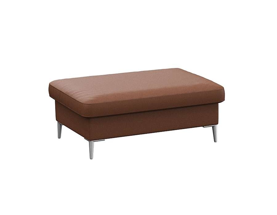 FLEXLUX Pouf »Fiore«, Kaltschaum, Füße Alu