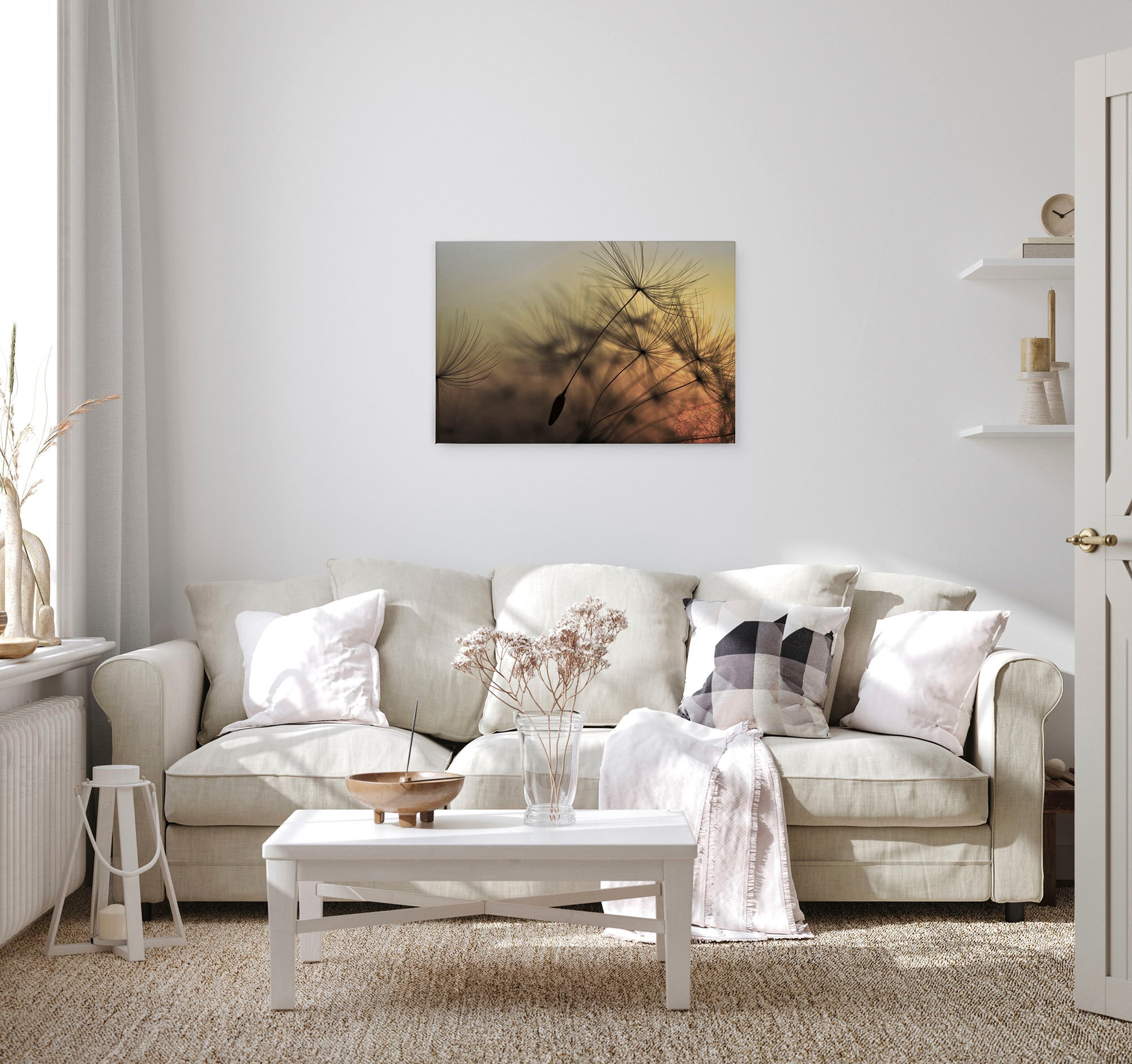 A.S. Création Leinwandbild »Flying Dandelion«, Keilrahmenbild