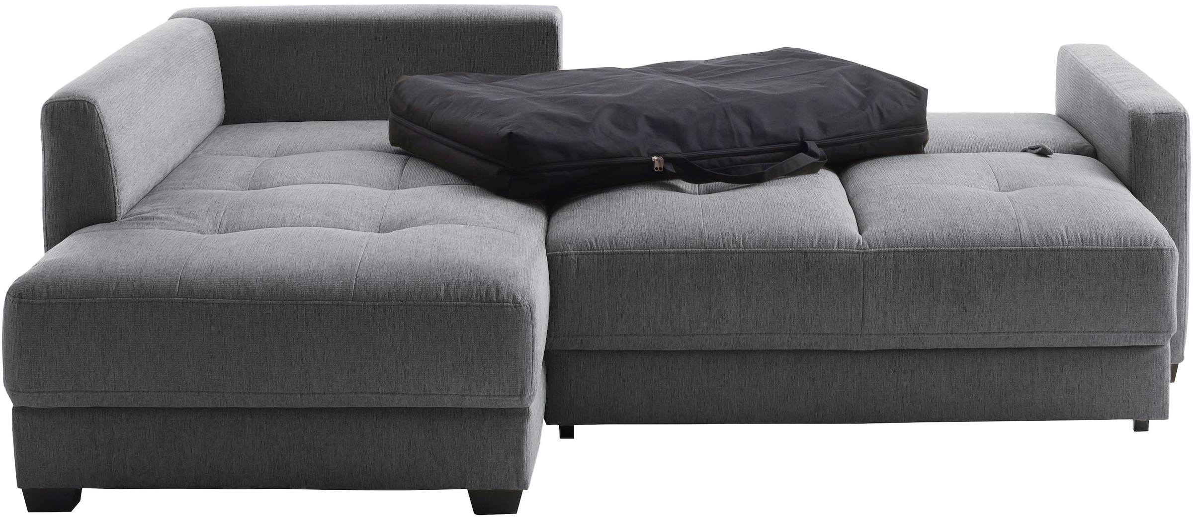 Mr. Couch Ecksofa »Pierre, L-Form mit Taschenfederkern«, mit DuraSpring-Taschenfederkern bis 140 kg belastbar