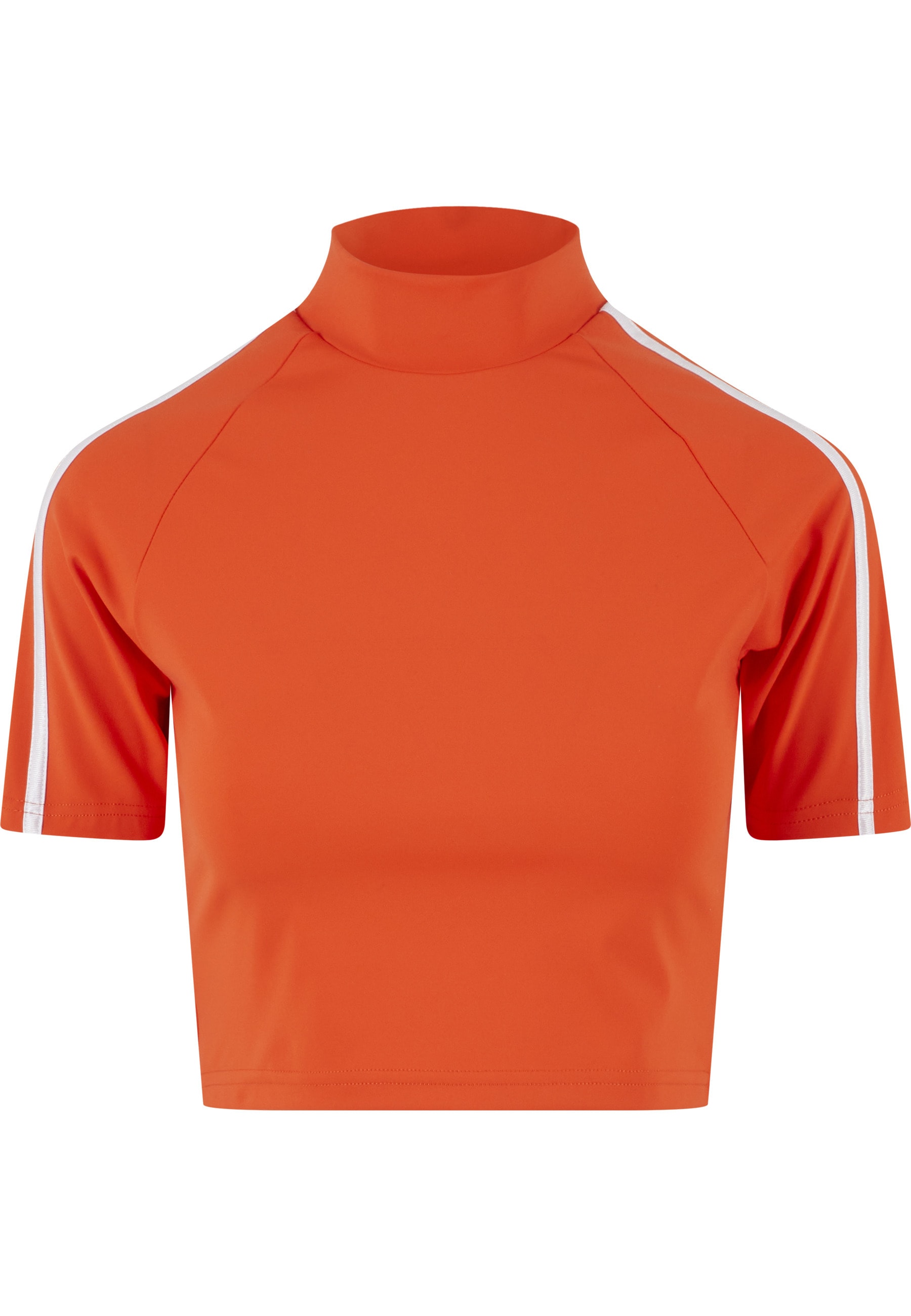 URBAN CLASSICS T-Shirt »Urban Classics Ladies High Neck Short Tee« 1 Stk.