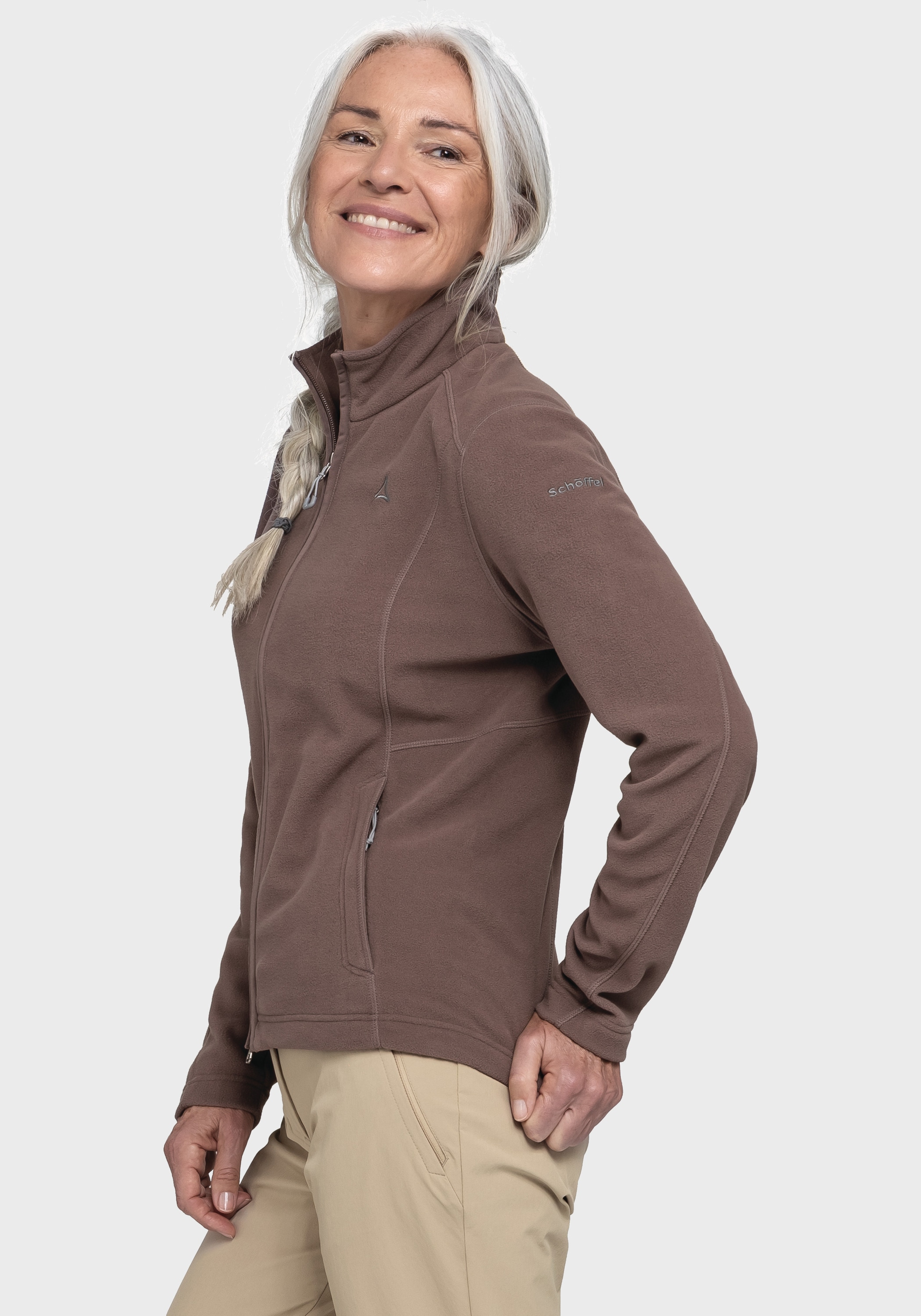 Schöffel Fleecejacke »Fleece Jacket Leona3« ohne Kapuze