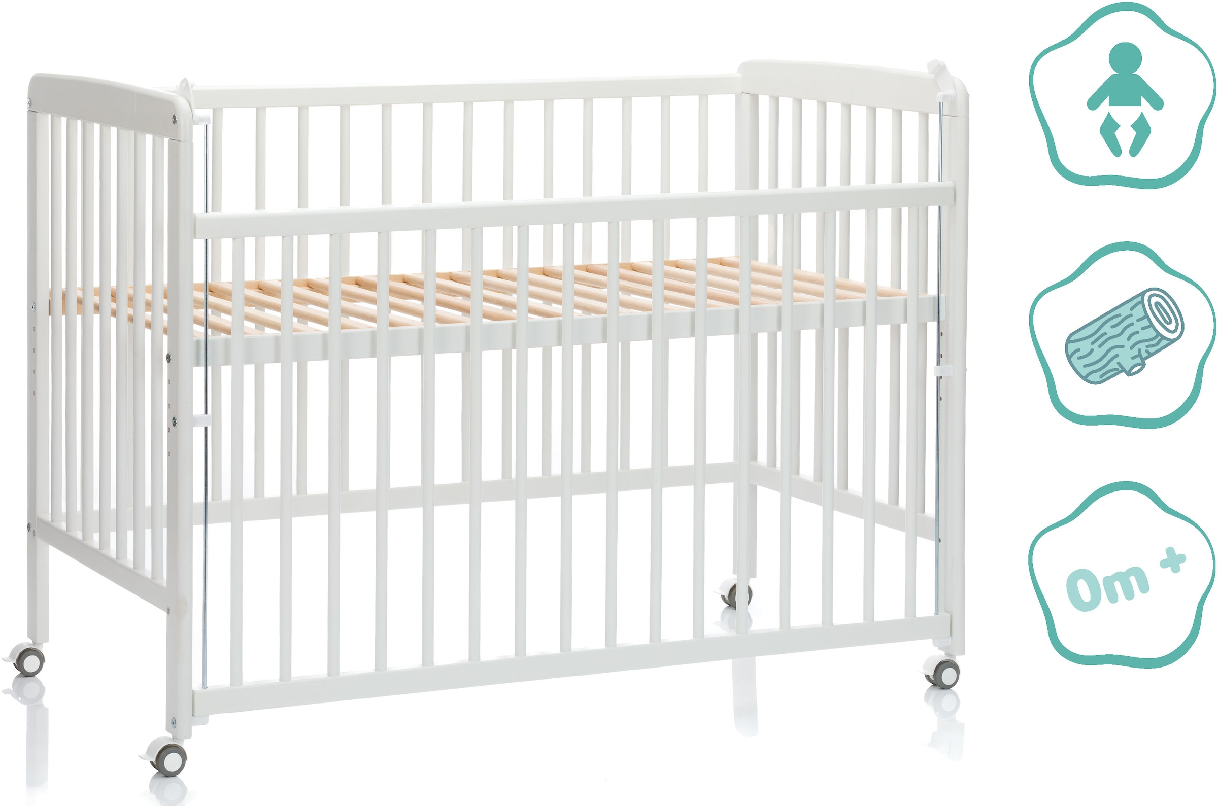 Fillikid Beistellbett »Nena« Made in Europe