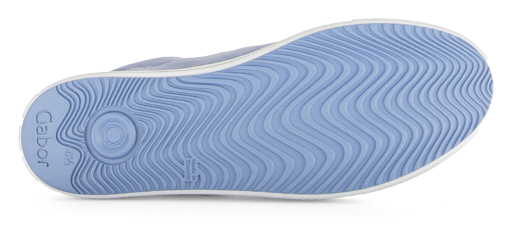 Gabor Plateausneaker »FLORENZ«, Schnürschuh, Halbschuh mit Kontrastnähten an der Ferse, G-Weite