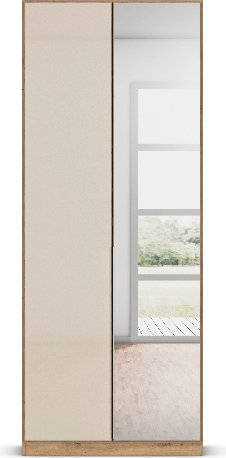 rauch Drehtürenschrank »Kleiderschrank Kleiderschränke Schrank Garderobe AGORDO mit Glasfront«, (in zwei Griff-Farben), durchdachte Innenausstattung, in 6 Breiten und 2 Höhen MADE IN GERMANY